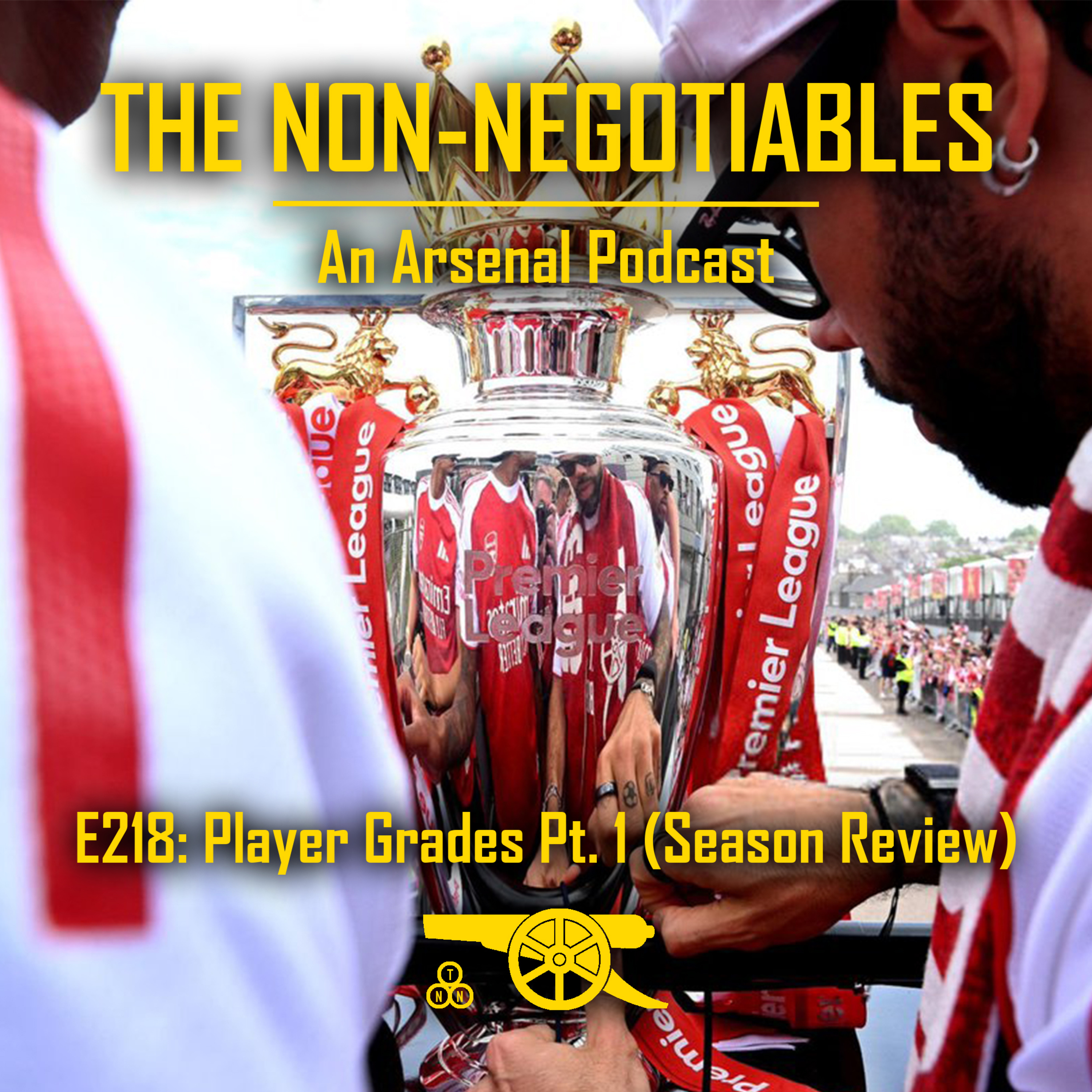 E218: Player Grades Pt. 1 — Raya, Saliba, Gabriel & Arsenal’s Defense (Season Review) episode artwork