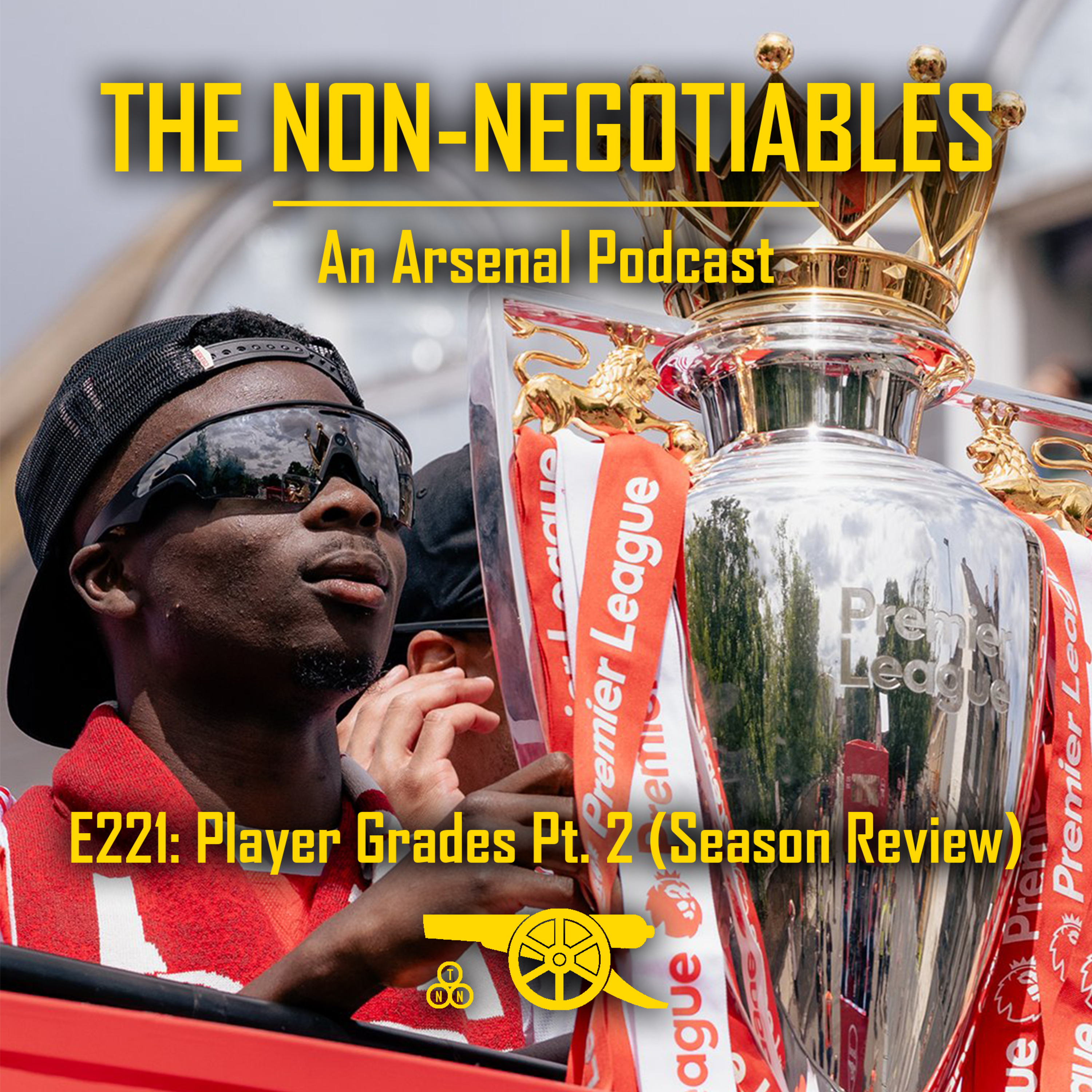 E221: Player Grades Pt. 2 — Saka, Ødegaard, Havertz & Arsenal’s Attack (Season Review) episode artwork