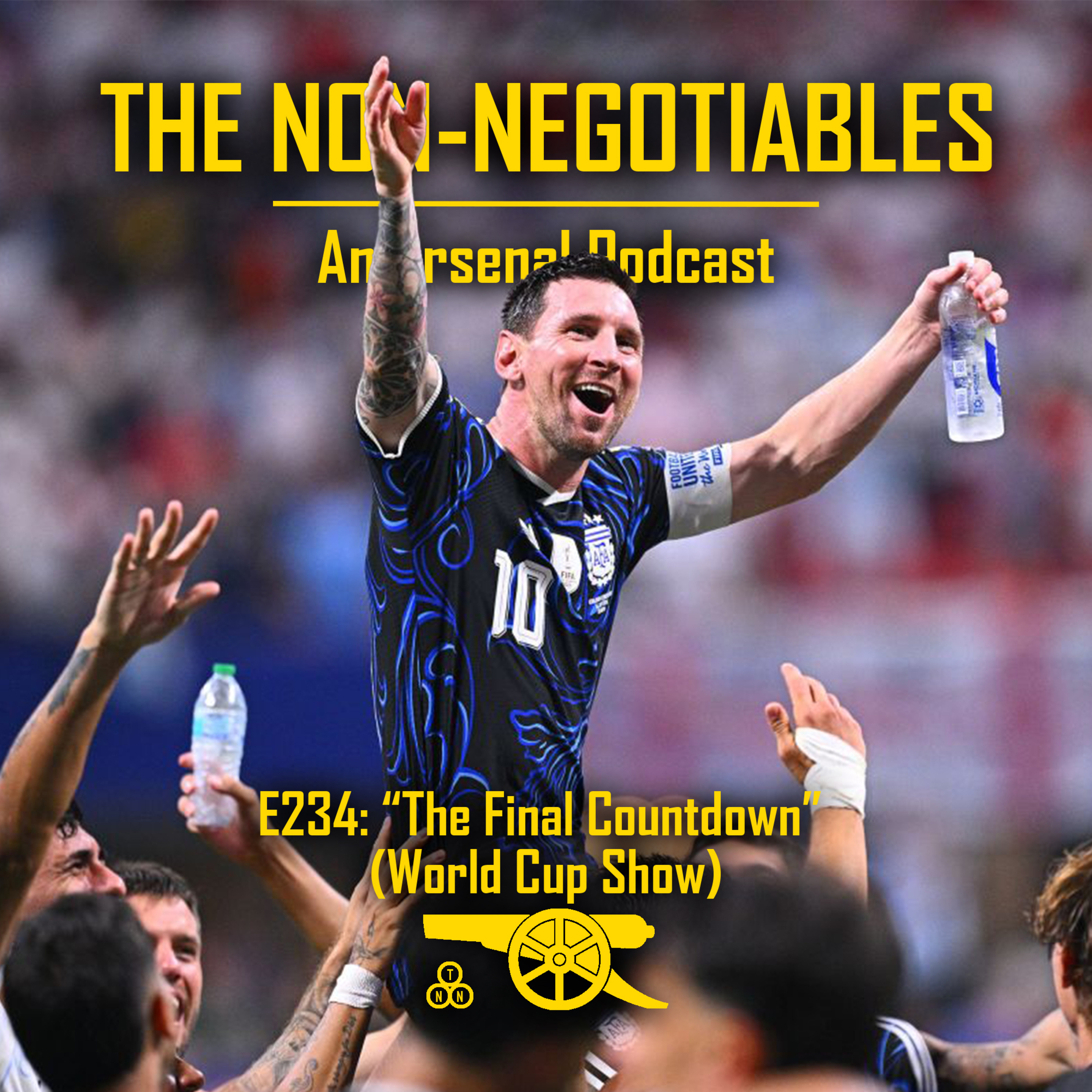 E234: The Final Countdown: World Cup Semi-Finals, Saliba Injury & England Crash Out (World Cup Show) episode artwork