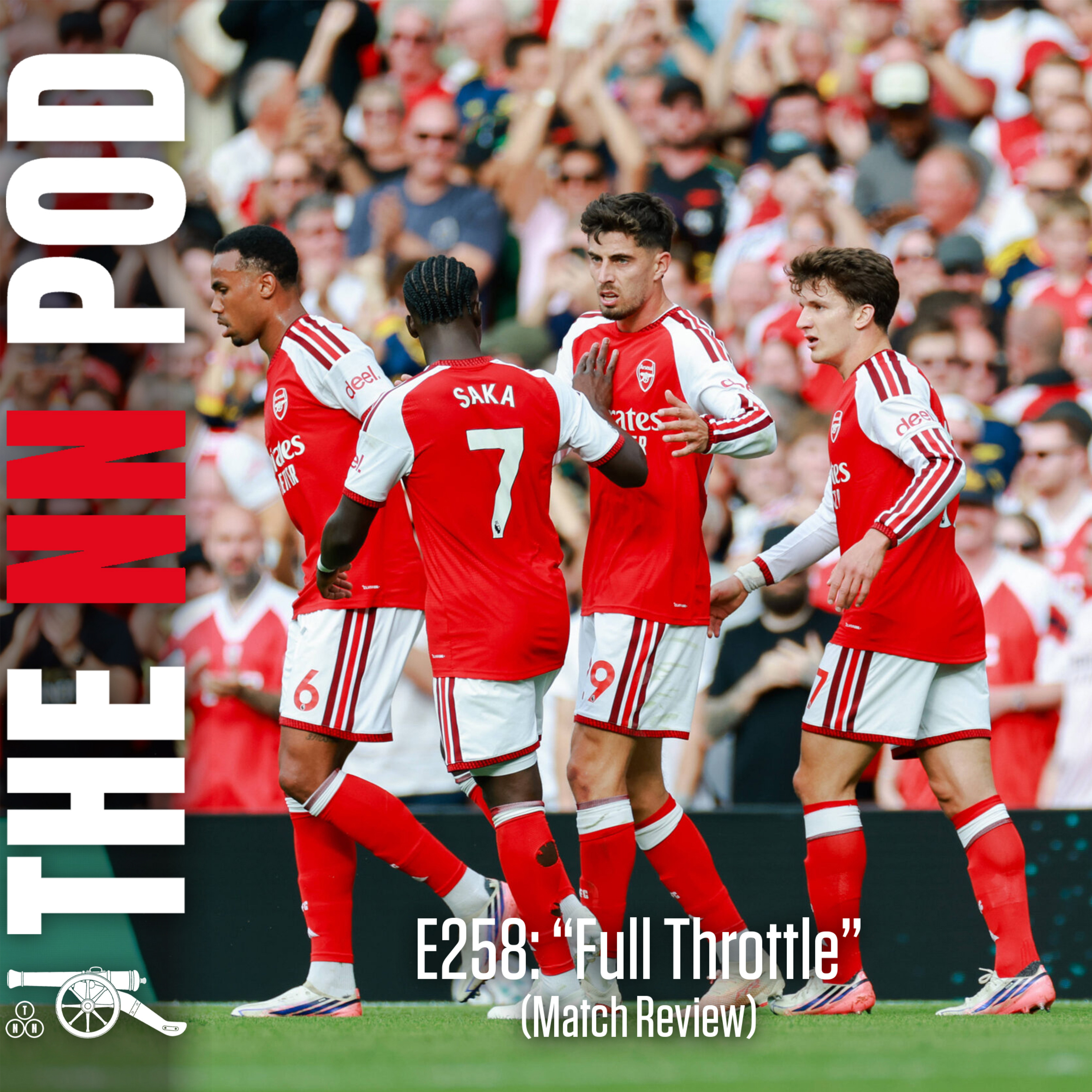 E258: “Full Throttle” - Arsenal 2-1 Chelsea: Ødegaard Masterclass, Havertz Impact & Konsa’s Big Home Debut (Match Review) episode artwork