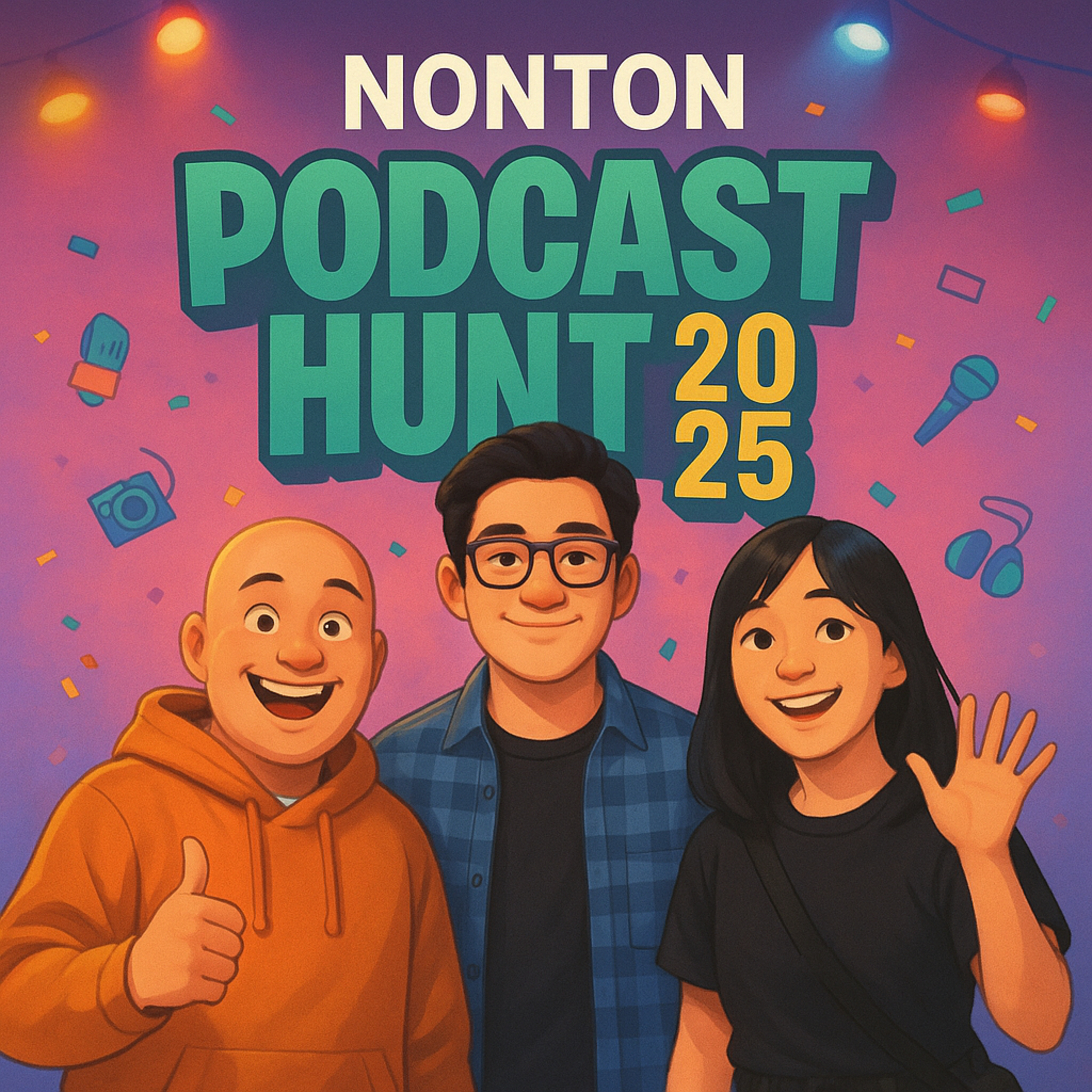 Nonton Podcast Hunt 2025: Ketawa Ngakak, Belajar, Sampe Starstruck episode artwork