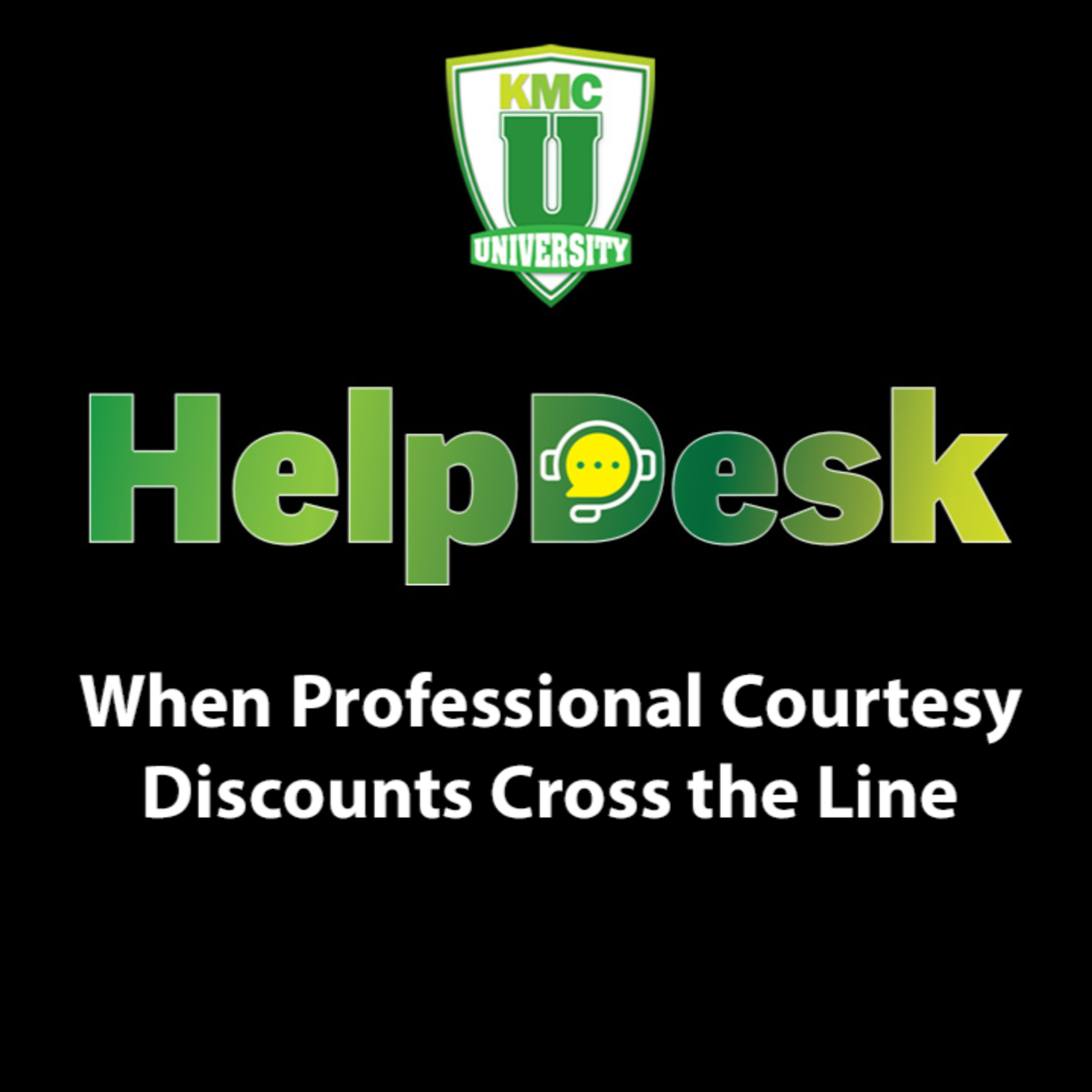 When Professional Courtesy Discounts Cross the Line episode artwork