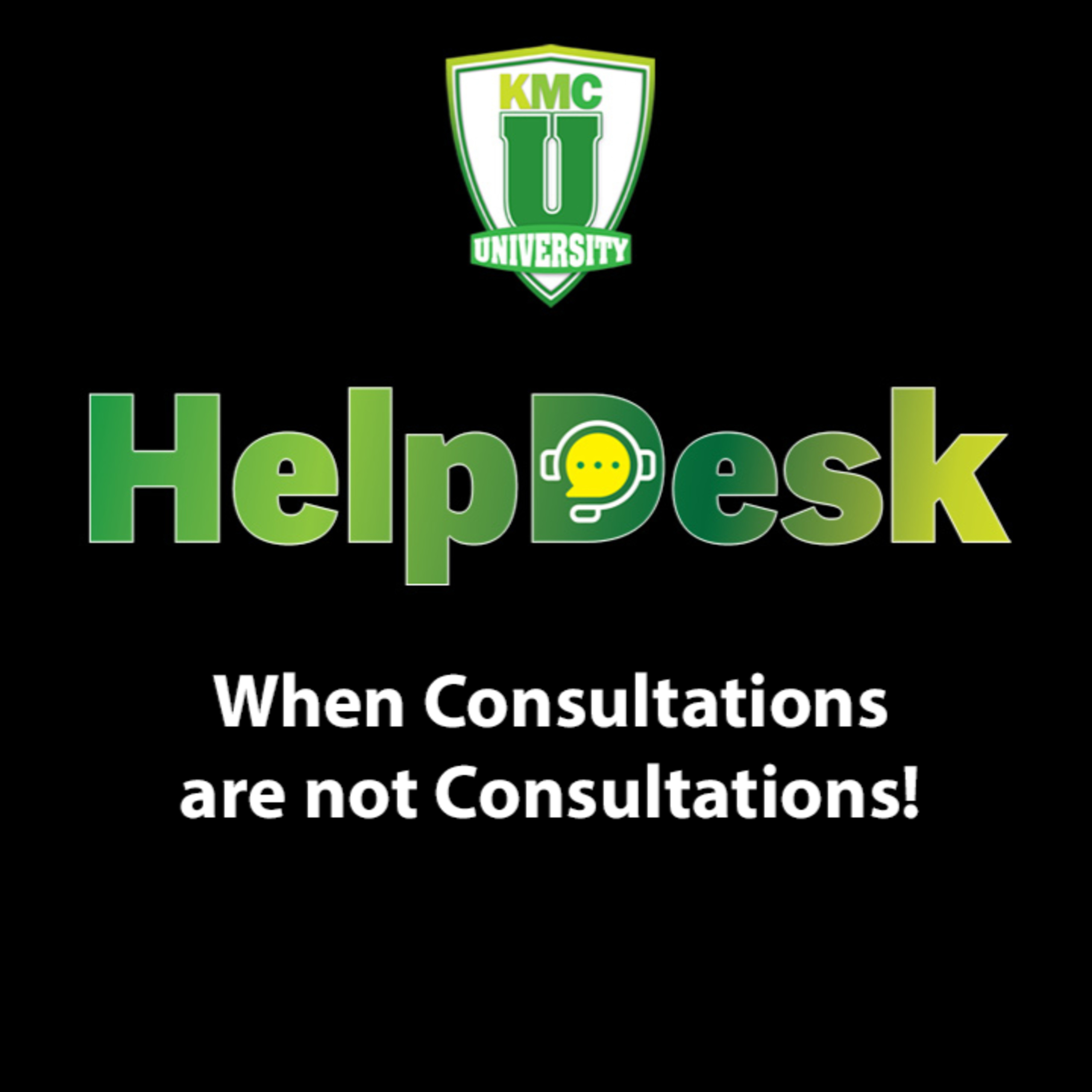 When Consultations are not Consultations! episode artwork