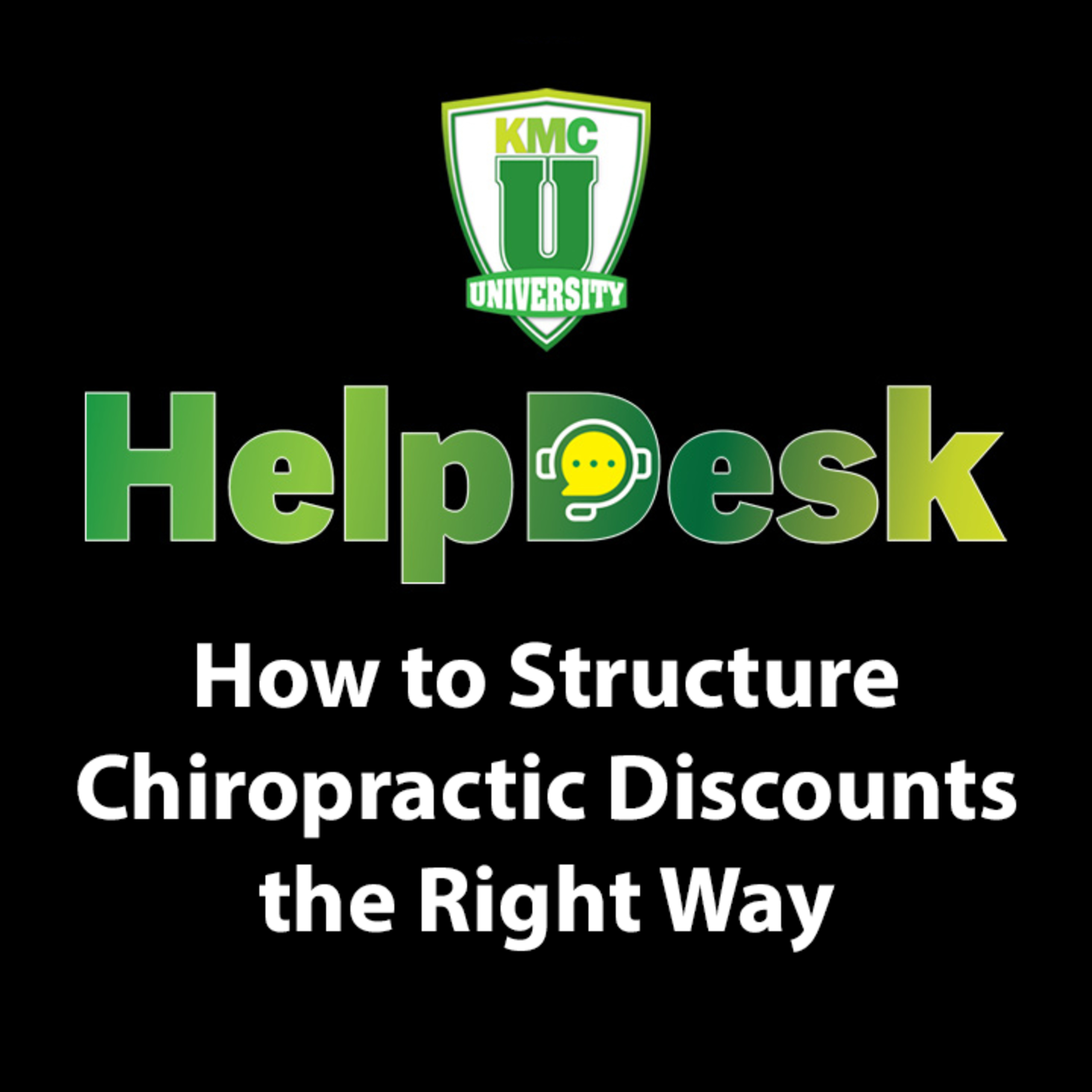 How to Structure Chiropractic Discounts the Right Way episode artwork