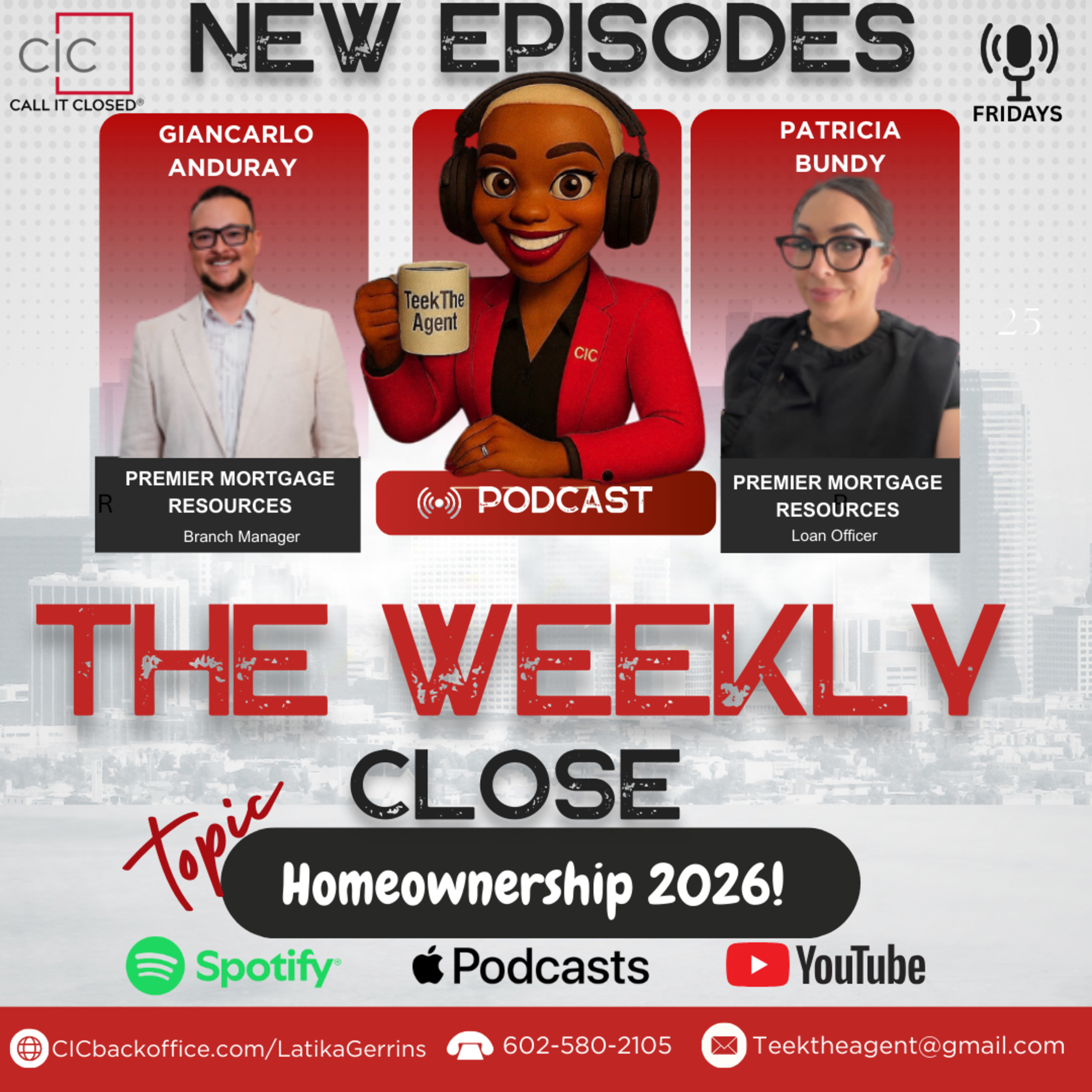 The Weekly Close Epi.10 (Giancarlo Anduray & Patricia Bundy)  episode artwork