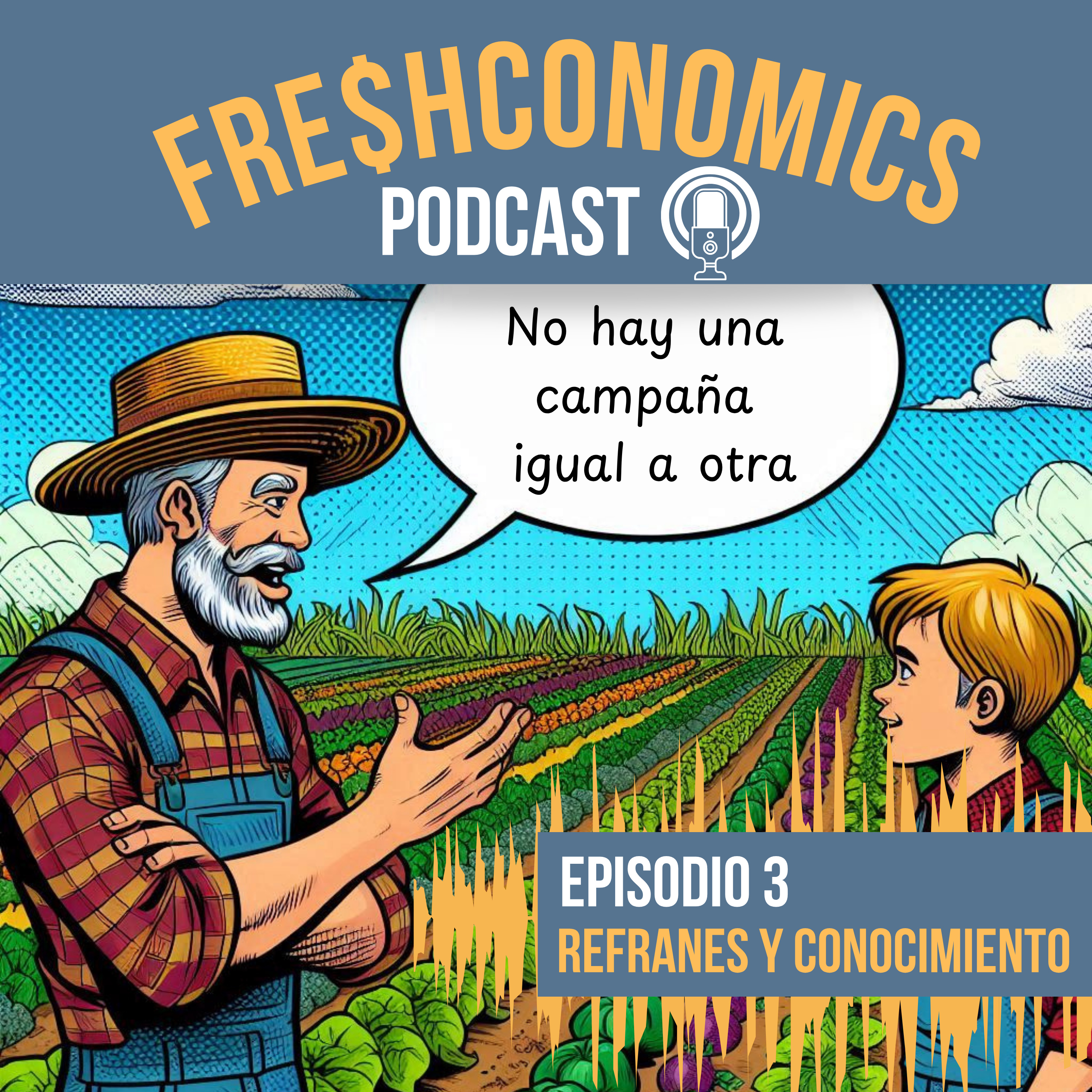 Portada de FRESHCONOMICS. "El Podcast del Negocio Hortofrutícola"