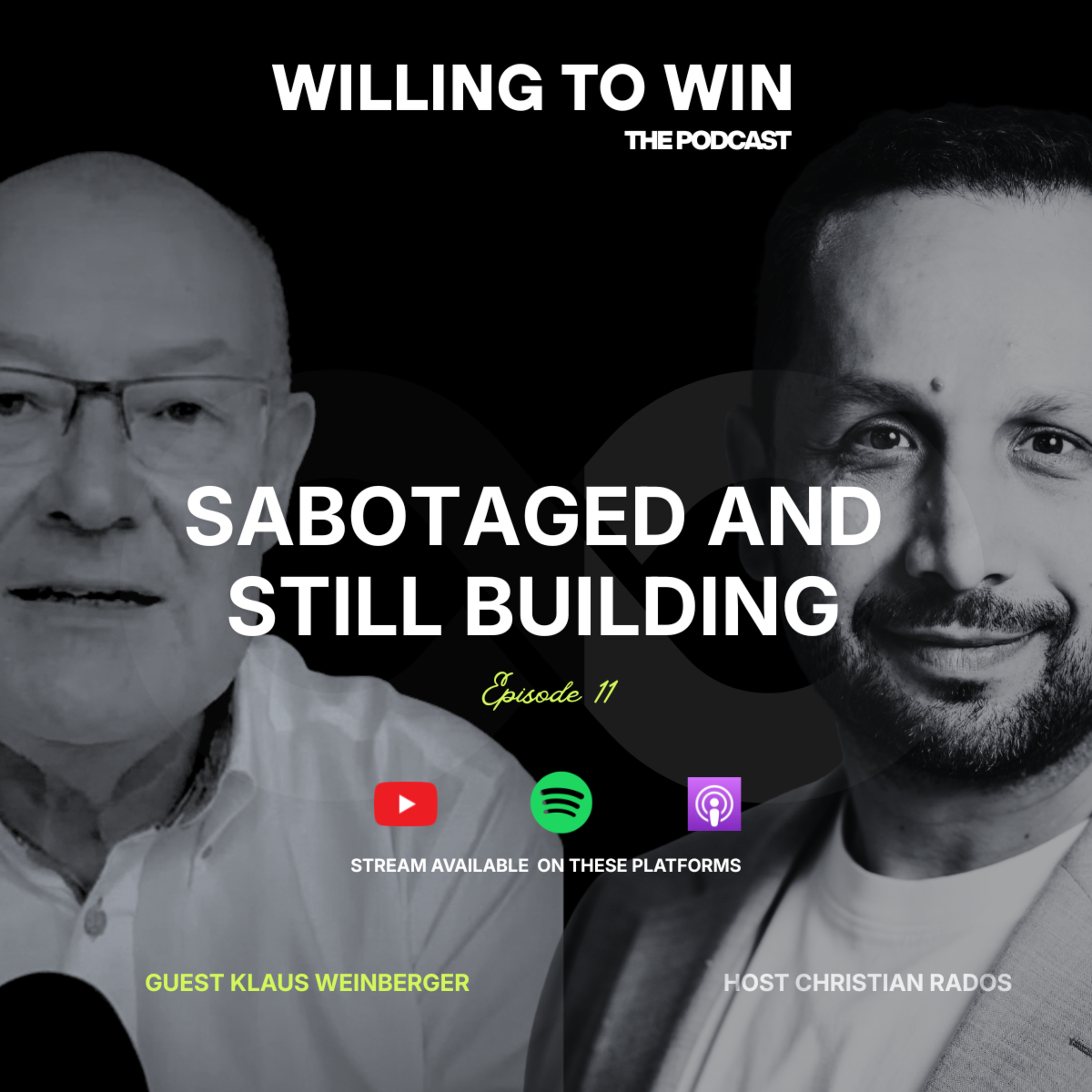 Sabotaged and Still Building | Klaus Weinberger episode artwork