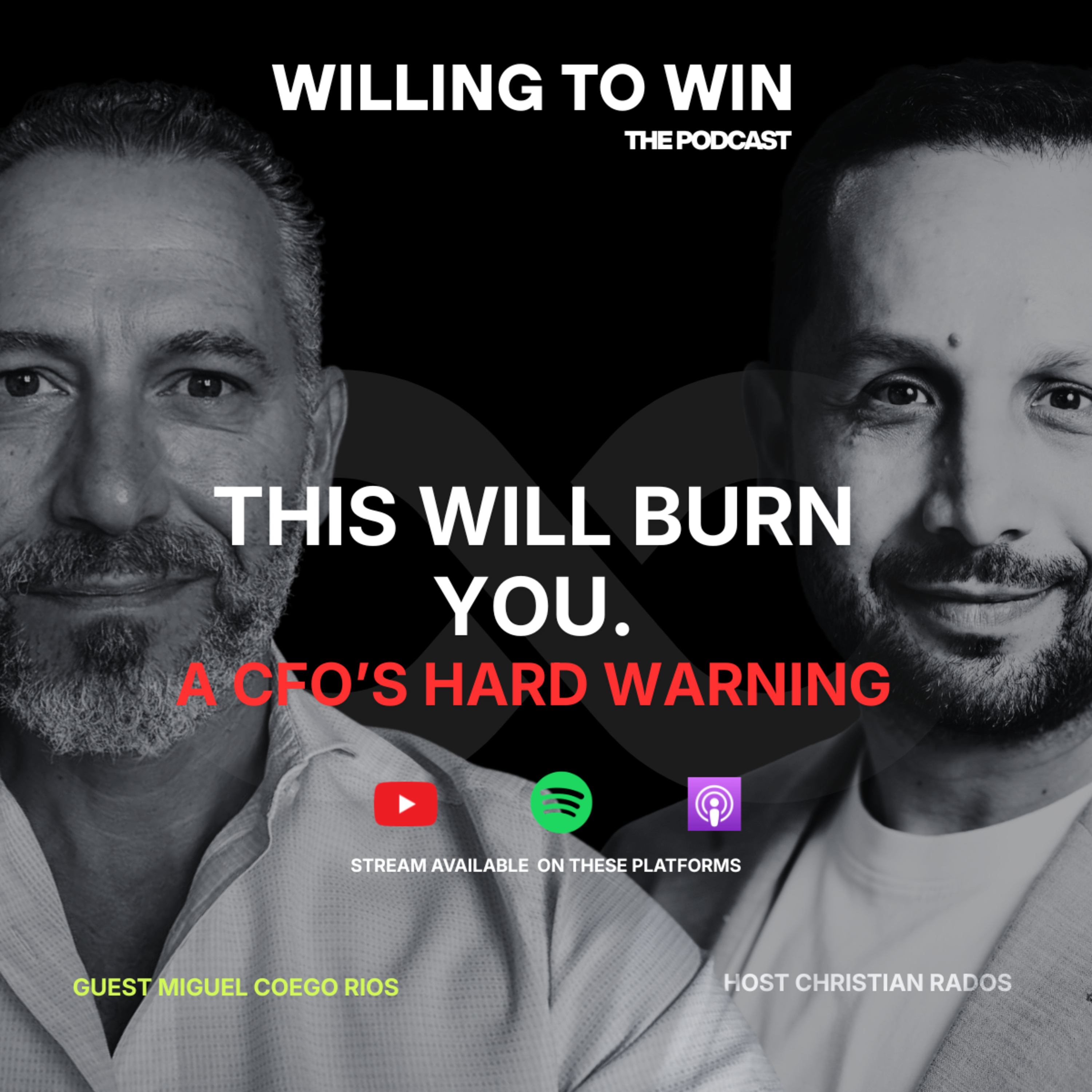 What Nobody Told Me About Resilience — A CFO's Hard Warning (Miguel Coego Rios) episode artwork