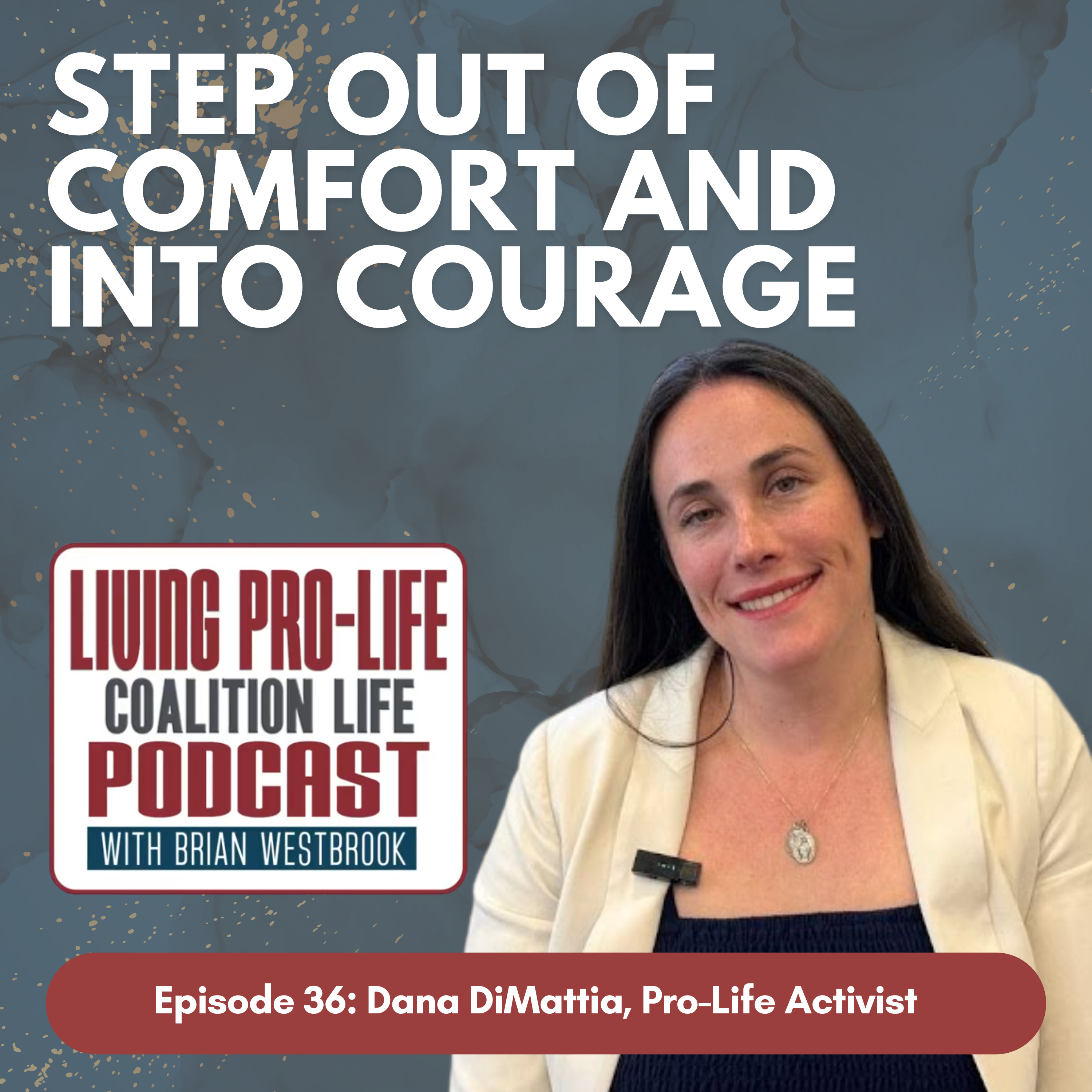 Step out of Comfort and Into Courage episode artwork