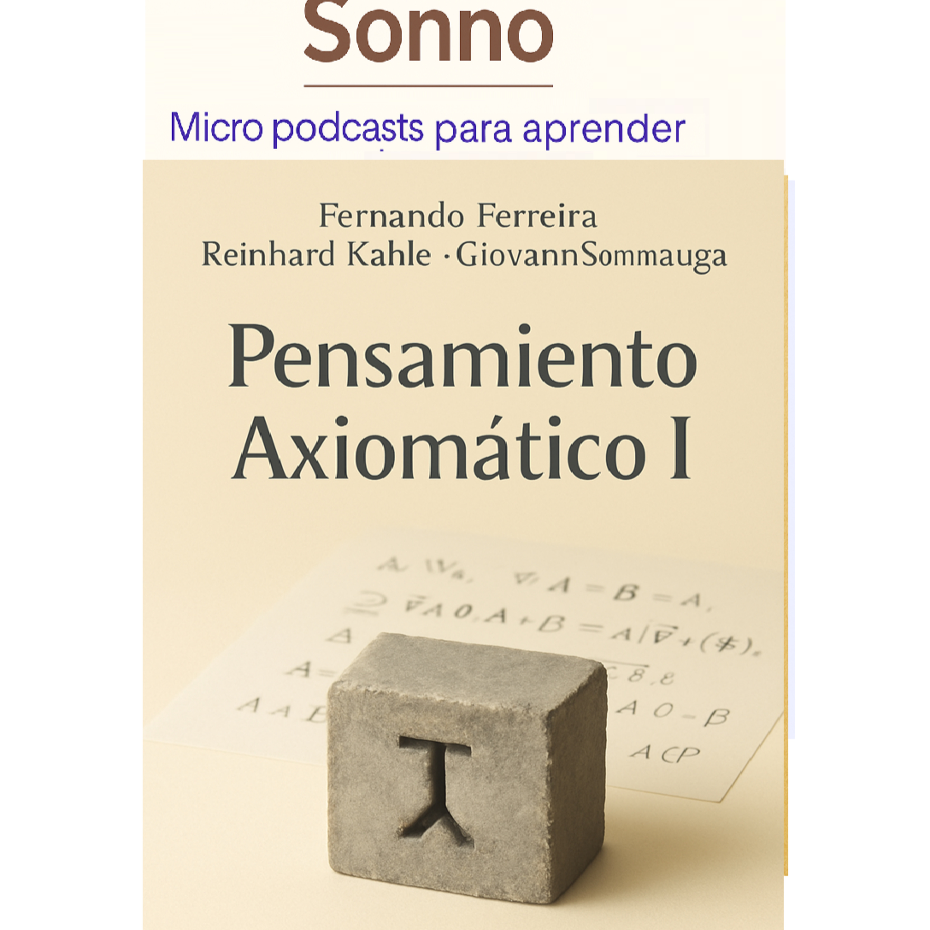  #0192 | Pensamiento Axiomático I: aprender a pensar desde cero con primeros principios | Fernando Ferreira, Reinhard Kahle & Giovann Sommauga| Pensamiento Crítico | Razonamiento episode artwork