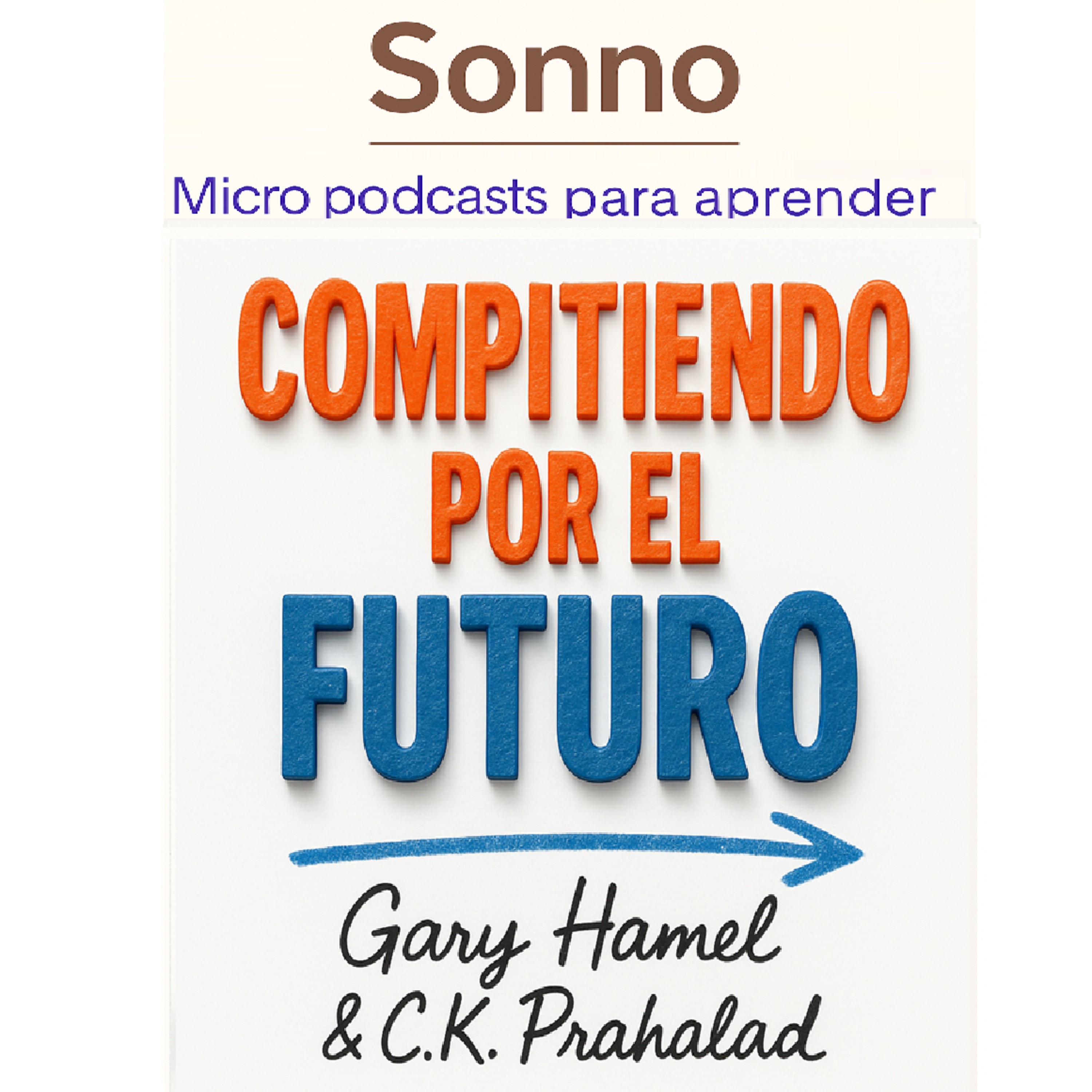#0299 |Estrategia empresarial: cómo diseñar el futuro antes de que tu industria te deje atrás | Gary Hamel & C.K. Prahalad | Estrategia | Ventaja Competitiva | Innovación episode artwork