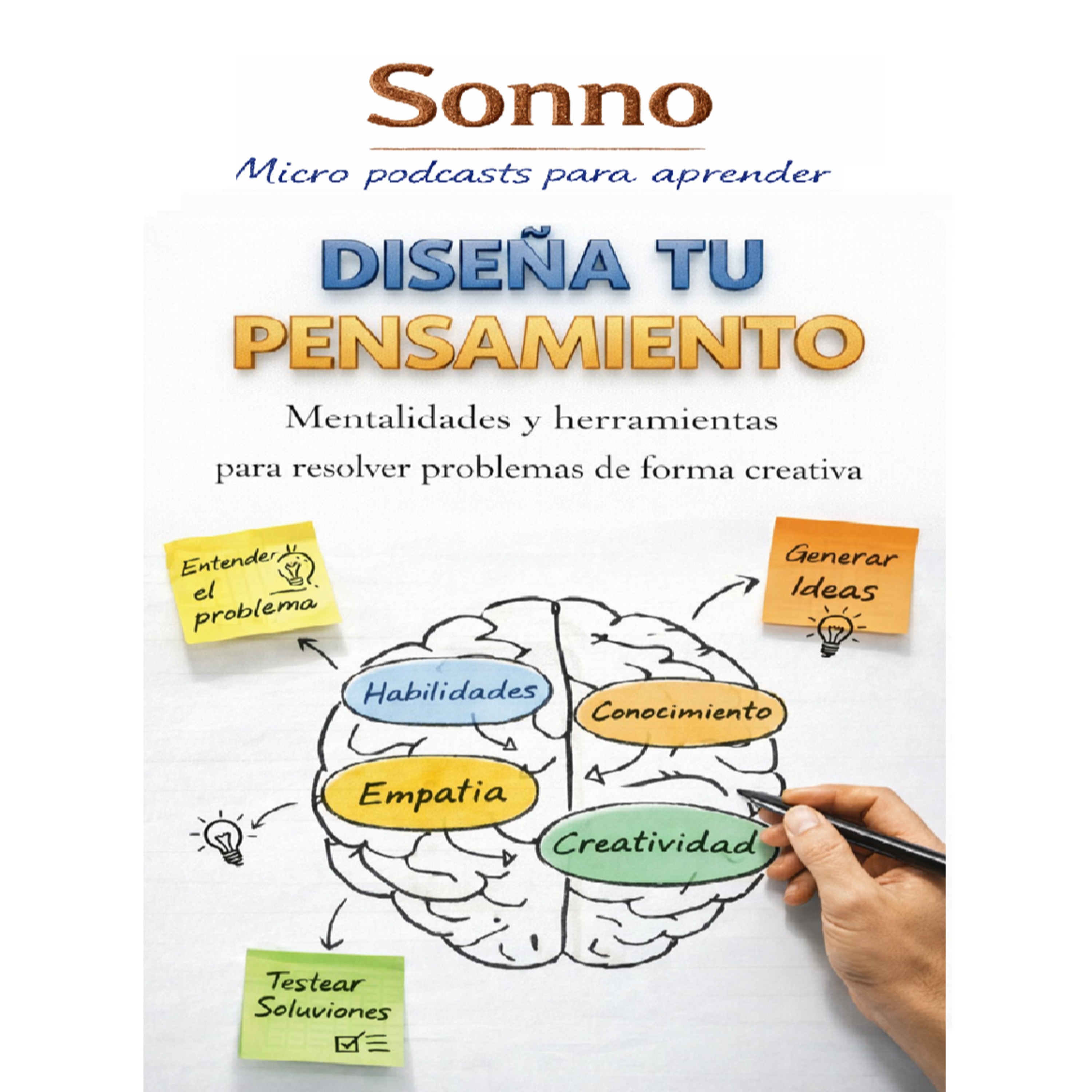 #0471 | Diseña tu Pensamiento: Mentalidades y herramientas para resolver problemas de forma creativa | Pavan Soni | Design Thinking | Creatividad episode artwork