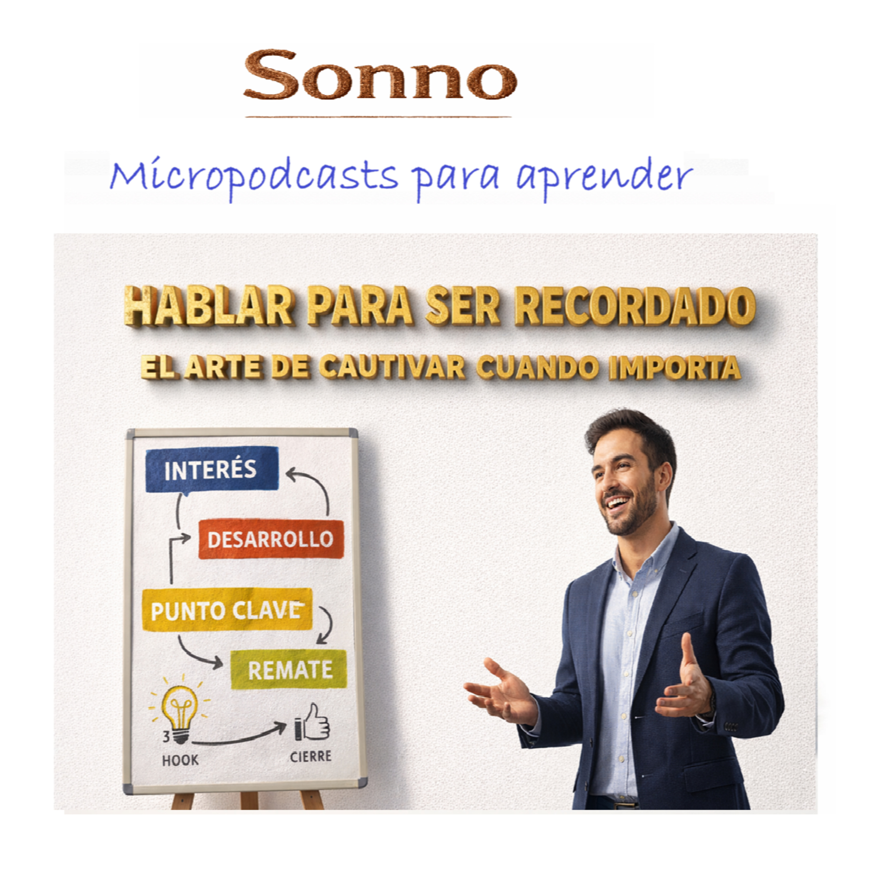 #0505 | Hablar para ser recordado: el arte de cautivar cuando importa | Comunicación | Oratoria episode artwork