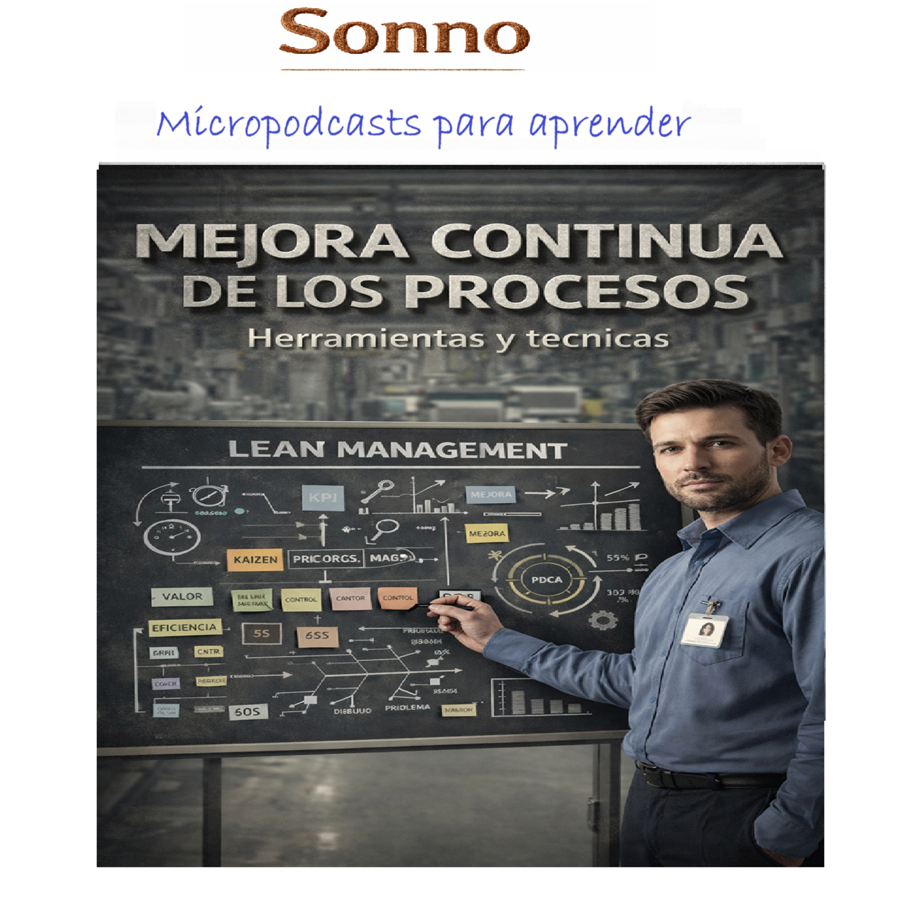 #0511 | Mejora Continua de Procesos. Herramientas prácticas para optimizar, estandarizar y generar valor sostenible | Gestión de Calidad | Productividad episode artwork