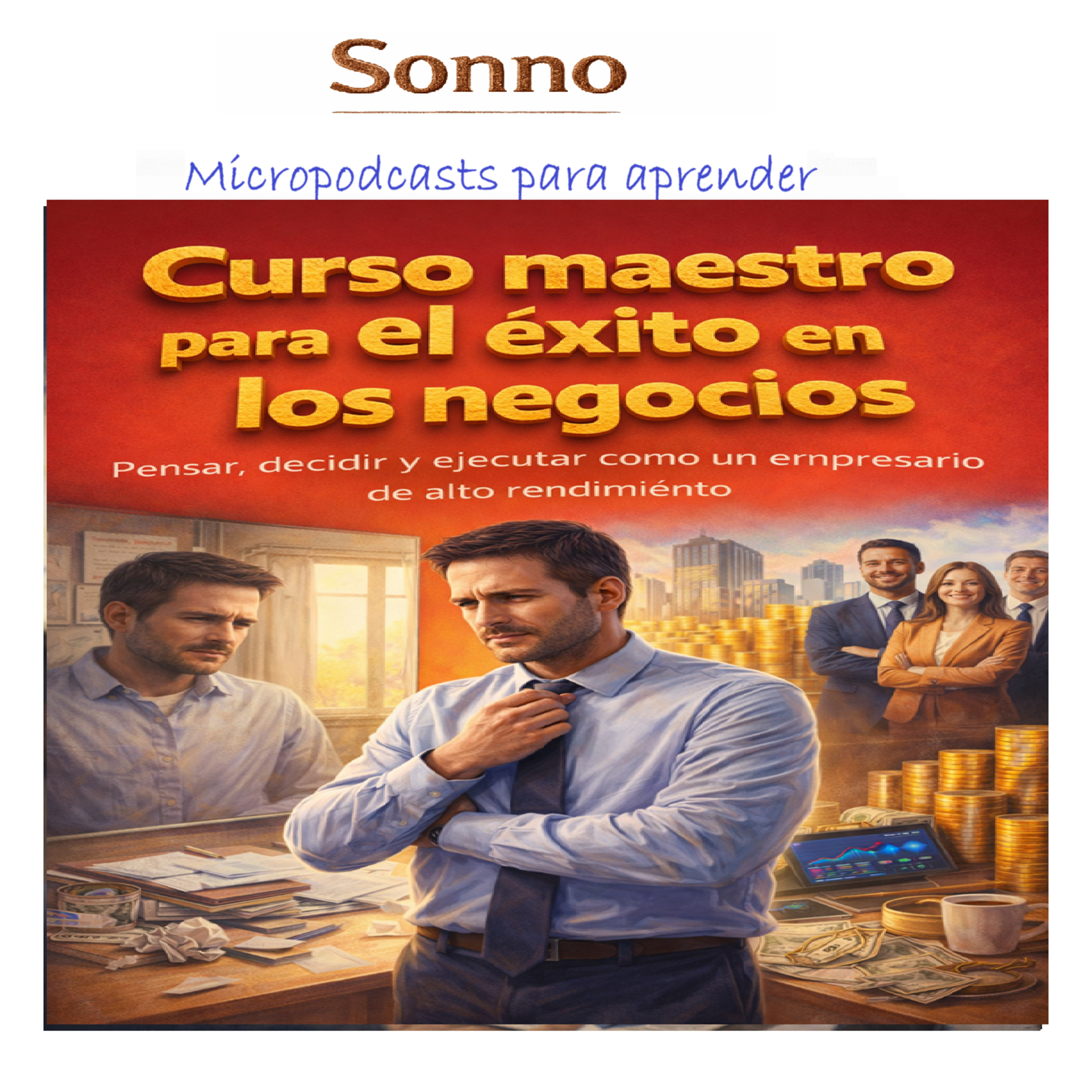 #0535 | Curso maestro para el éxito en los negocios. Pensar, decidir y ejecutar como un empresario de alto rendimiento episode artwork
