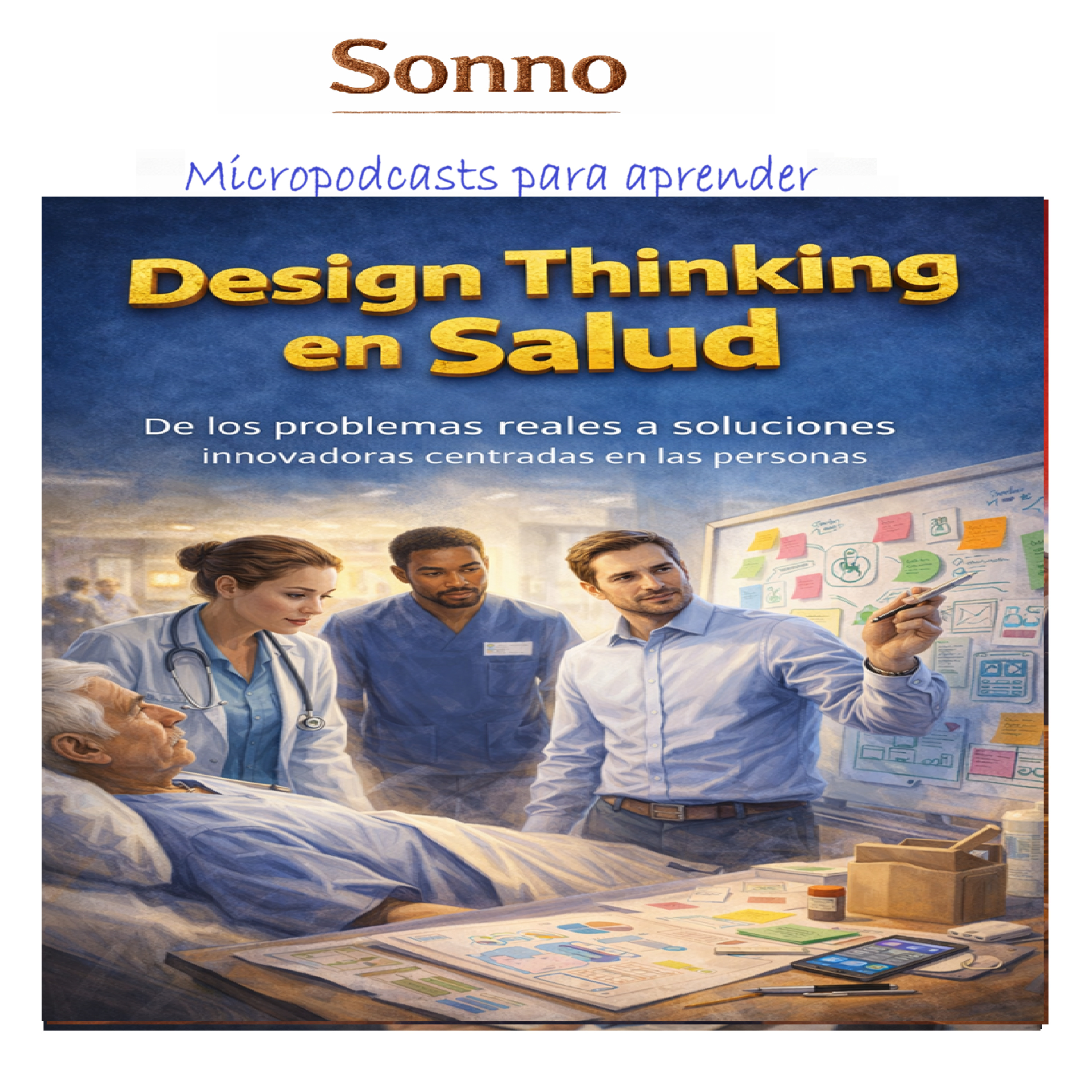 #0536 | Design Thinking en Salud. De los problemas reales a soluciones innovadoras centradas en las personas | Innovación | Salud episode artwork