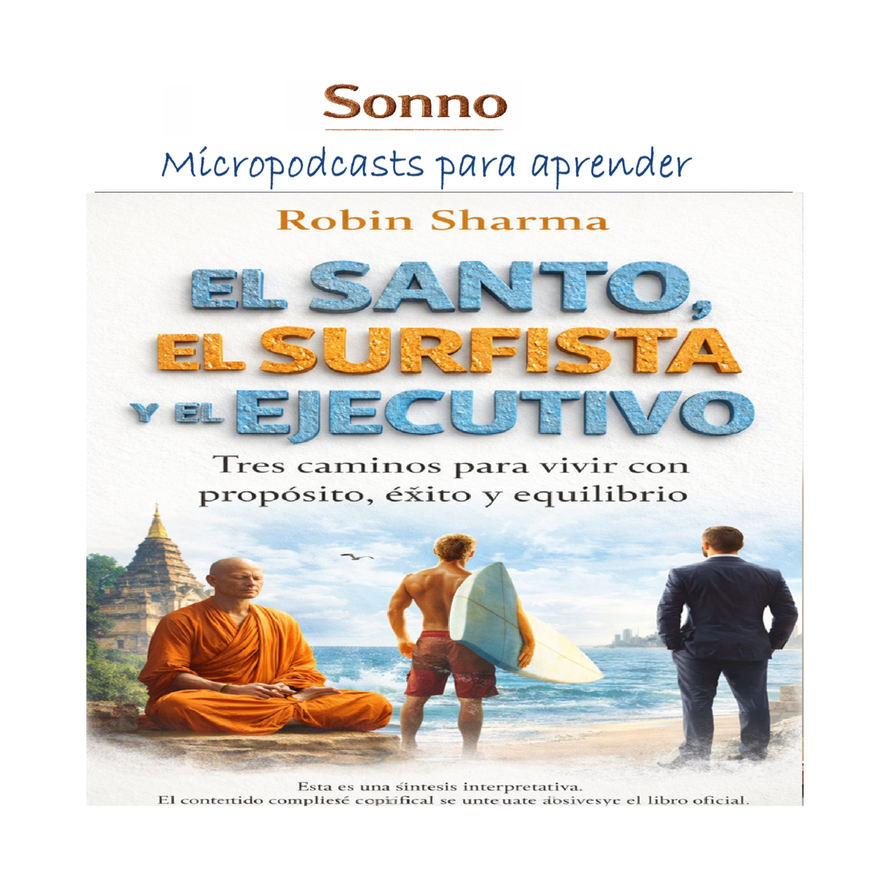  #0587 | El Santo, el Surfista y el Ejecutivo: tres caminos para vivir con propósito, éxito y equilibrio episode artwork