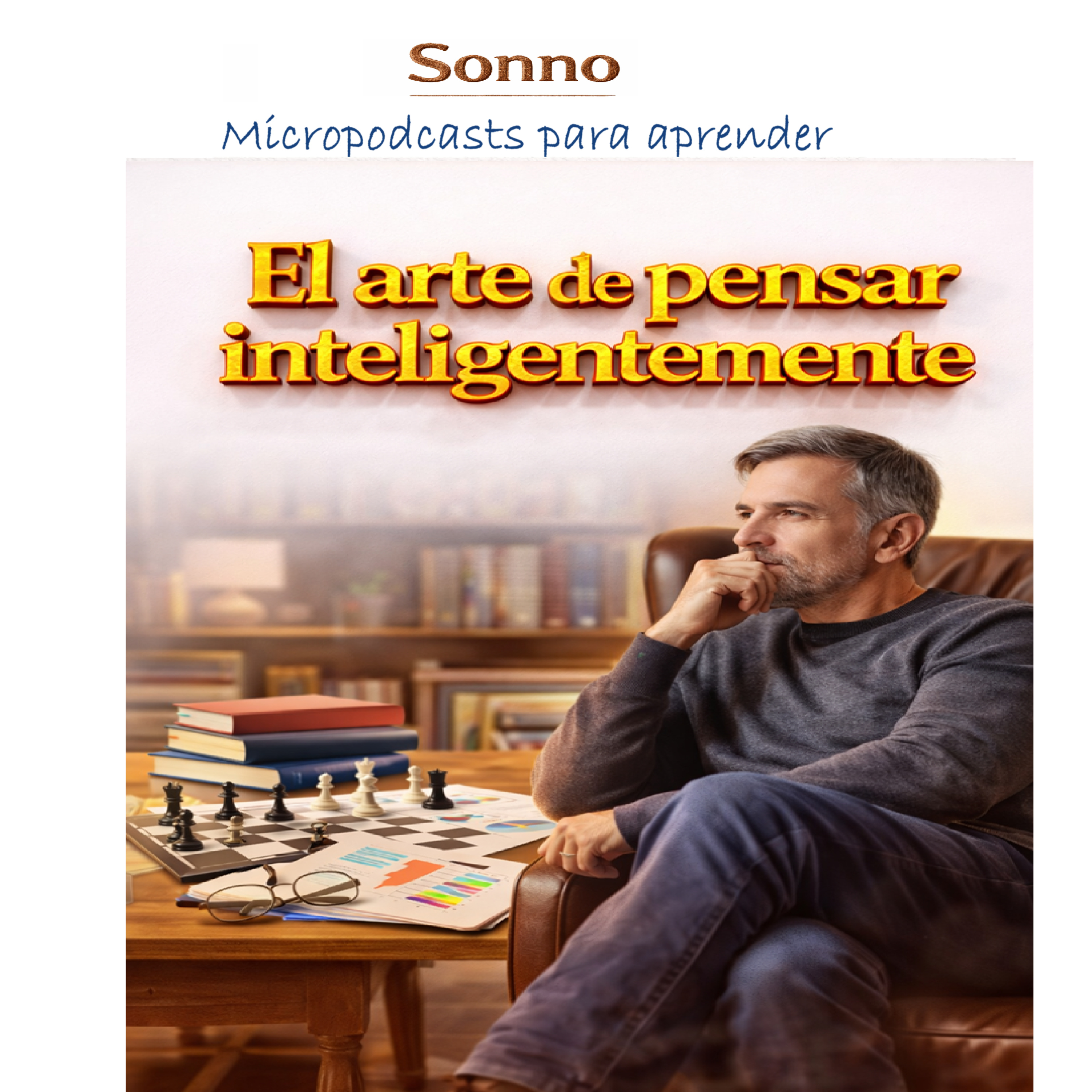 #0678 | El arte de pensar inteligentemente — Rolf Dobelli | Pensamiento Crítico | Psicología Cognitiva episode artwork