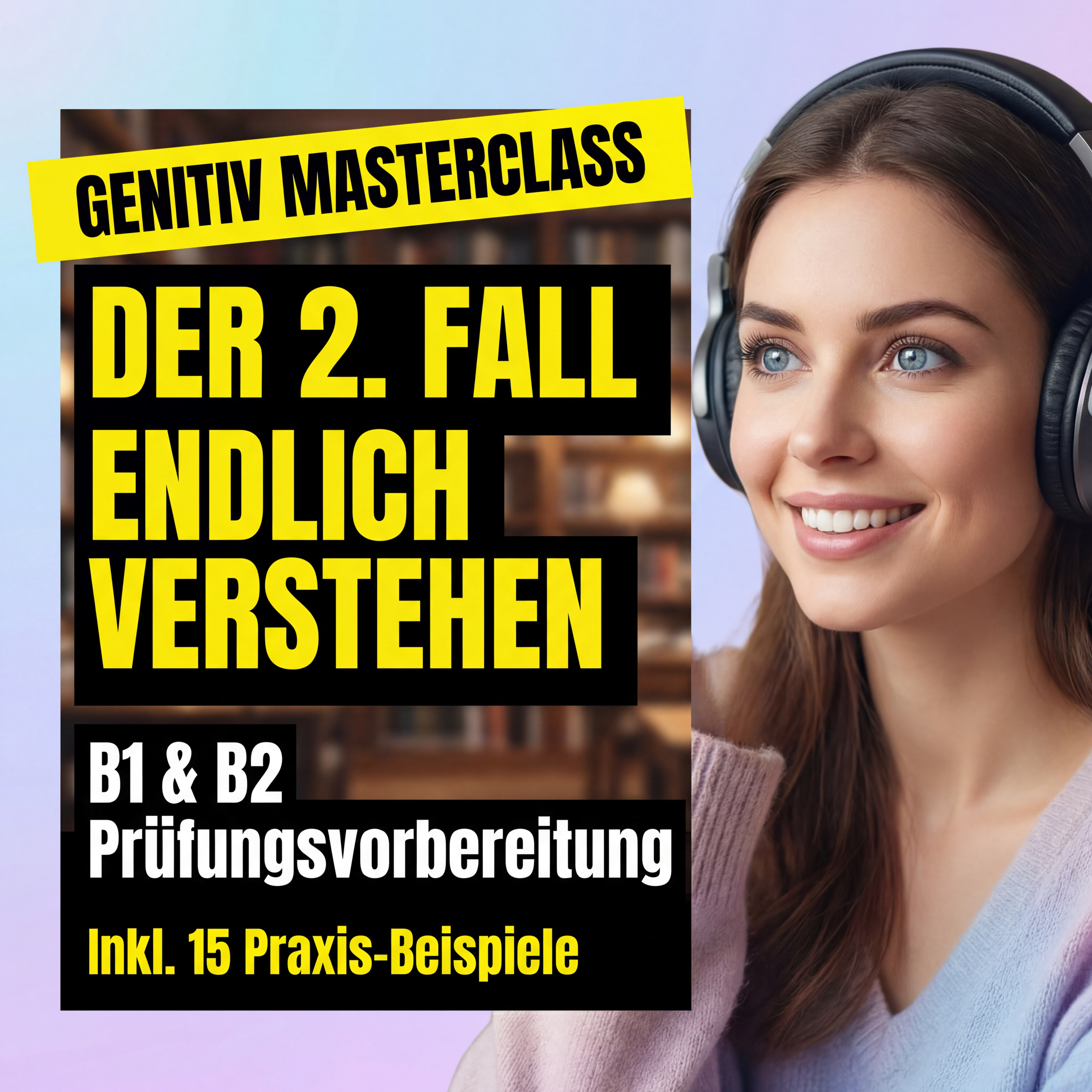 Der Genitiv einfach erklärt! Alles, was du wissen musst (+ 75 Beispiele) | Deutsch B1-C1 episode artwork