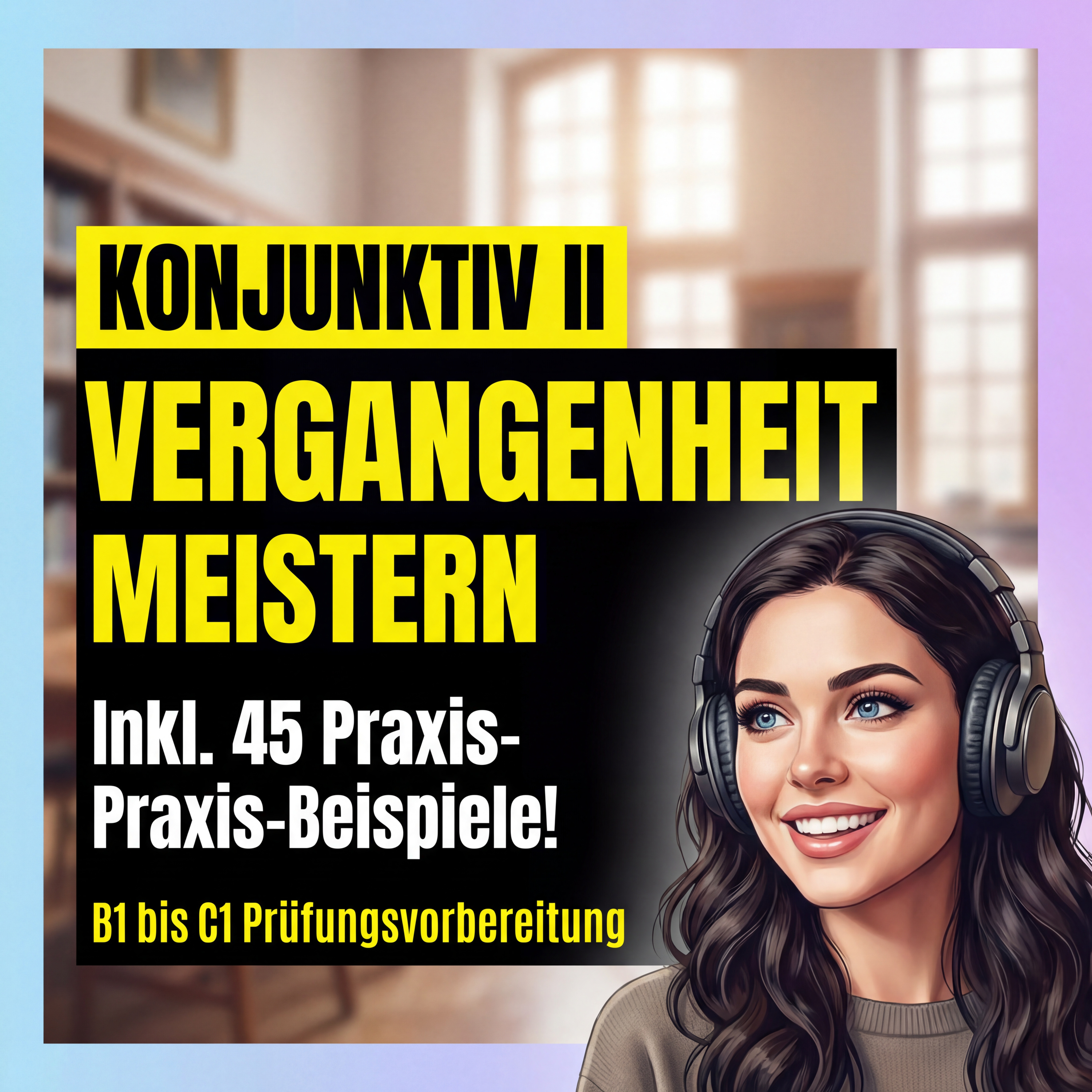 Hätte oder wäre? Konjunktiv II der Vergangenheit einfach erklärt | Deutsch lernen B1-C1 episode artwork