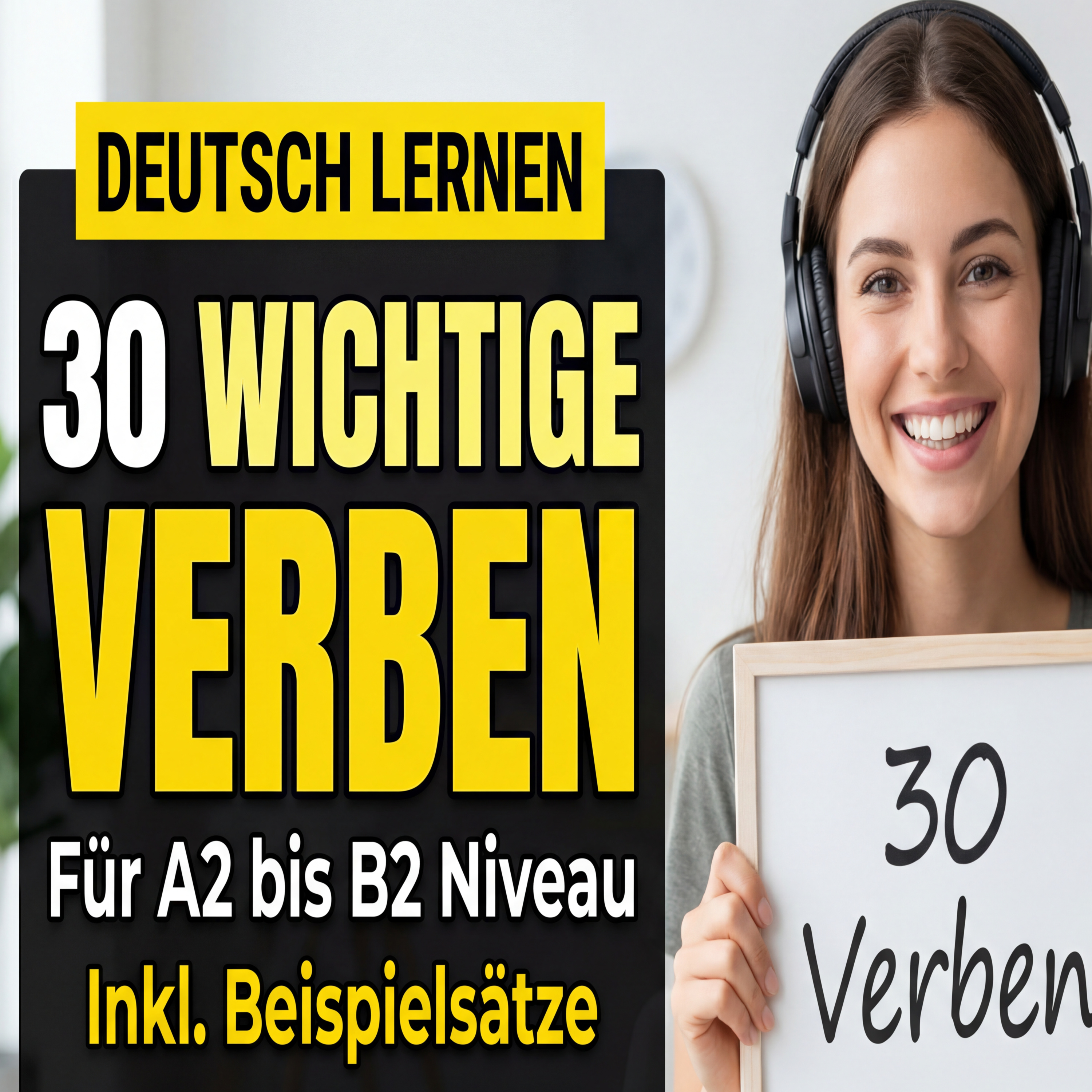 Wie gut ist dein Deutsch wirklich? 🤔 Lass es uns herausfinden! | 30 Verben, die du brauchst