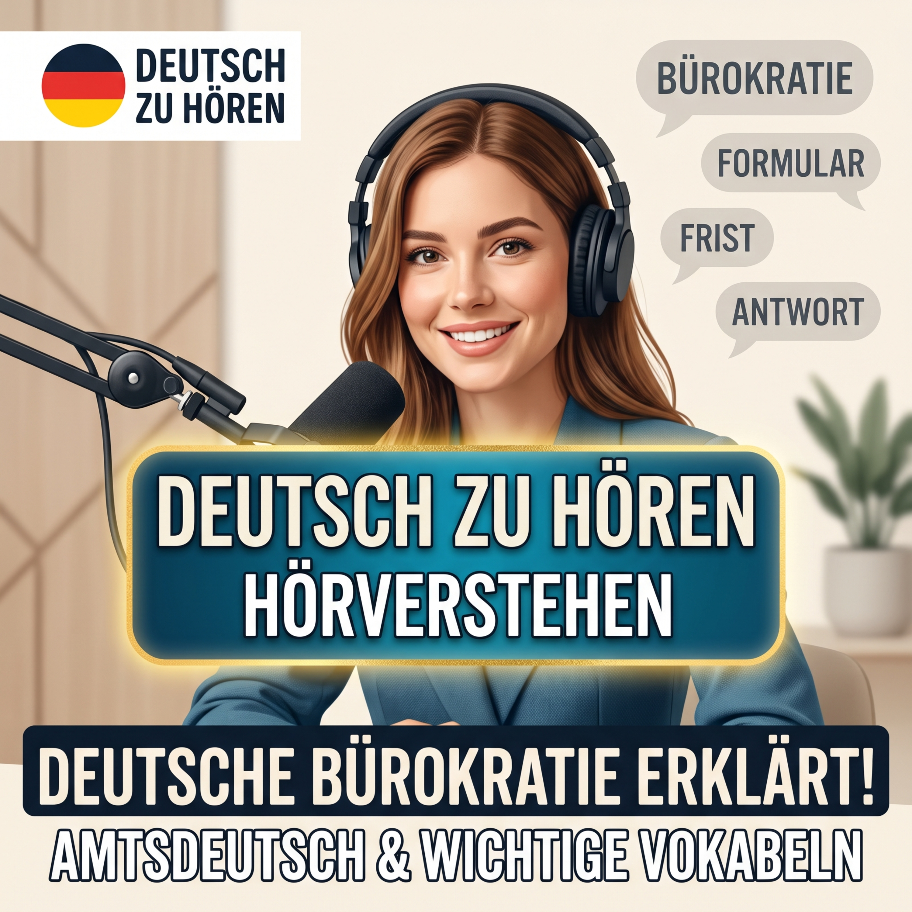 Behörden & Bürokratie in Deutschland: Amtsdeutsch verstehen (B1-C1) | Deutsch mit Geschichten