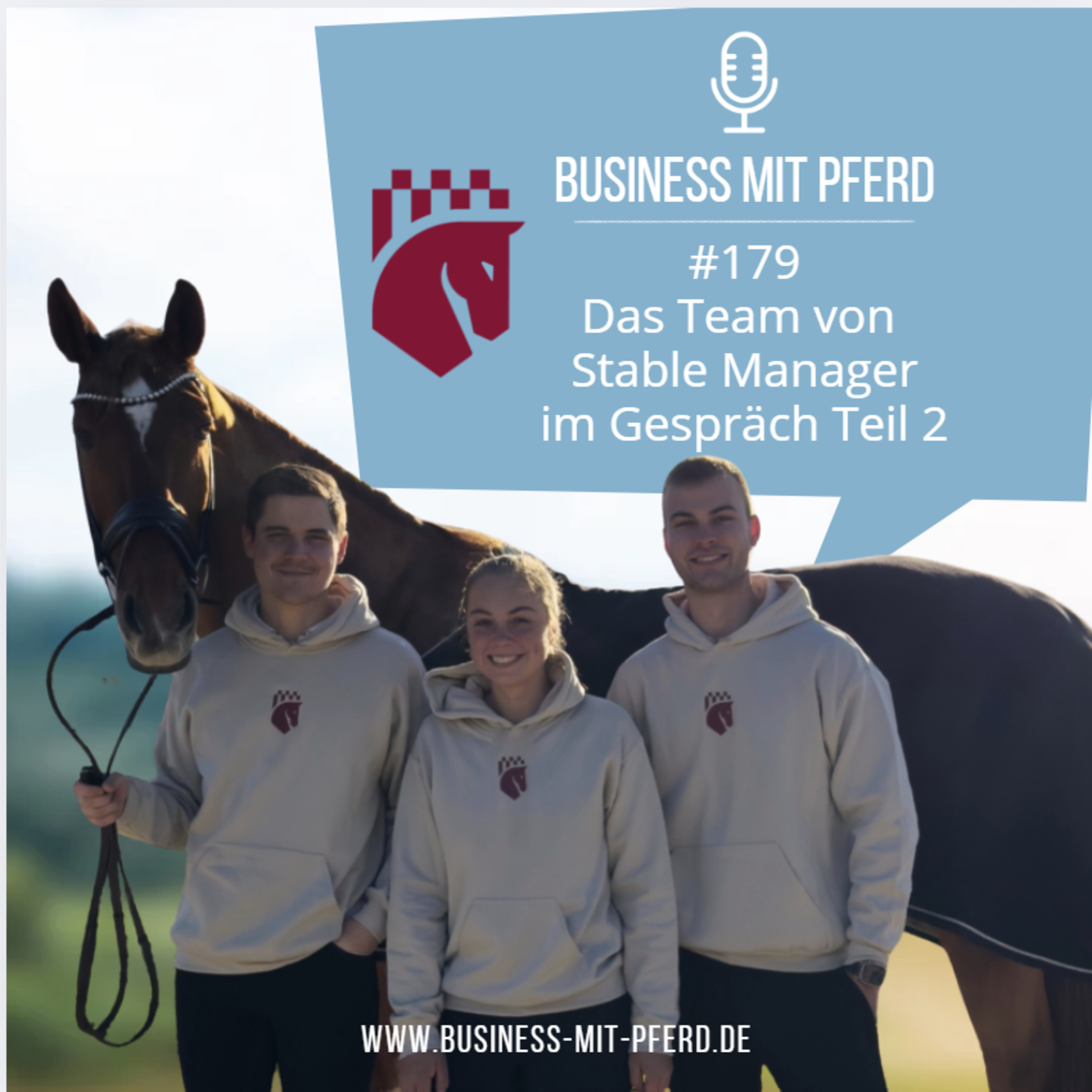 #179 Herausforderungen, Trends & Chancen für Pferdehofbetreiber mit dem Team von Stable Manaer episode artwork