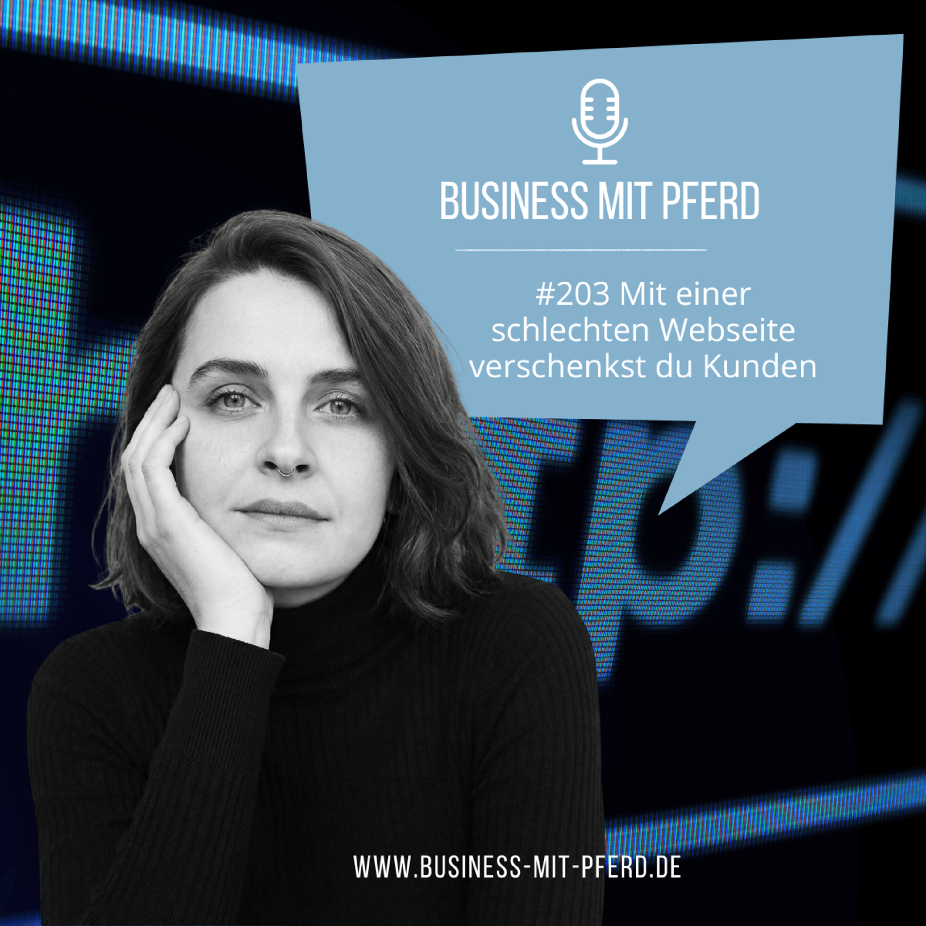 #203 Mit einer schlechten Webseite verschenkst du Kunden episode artwork
