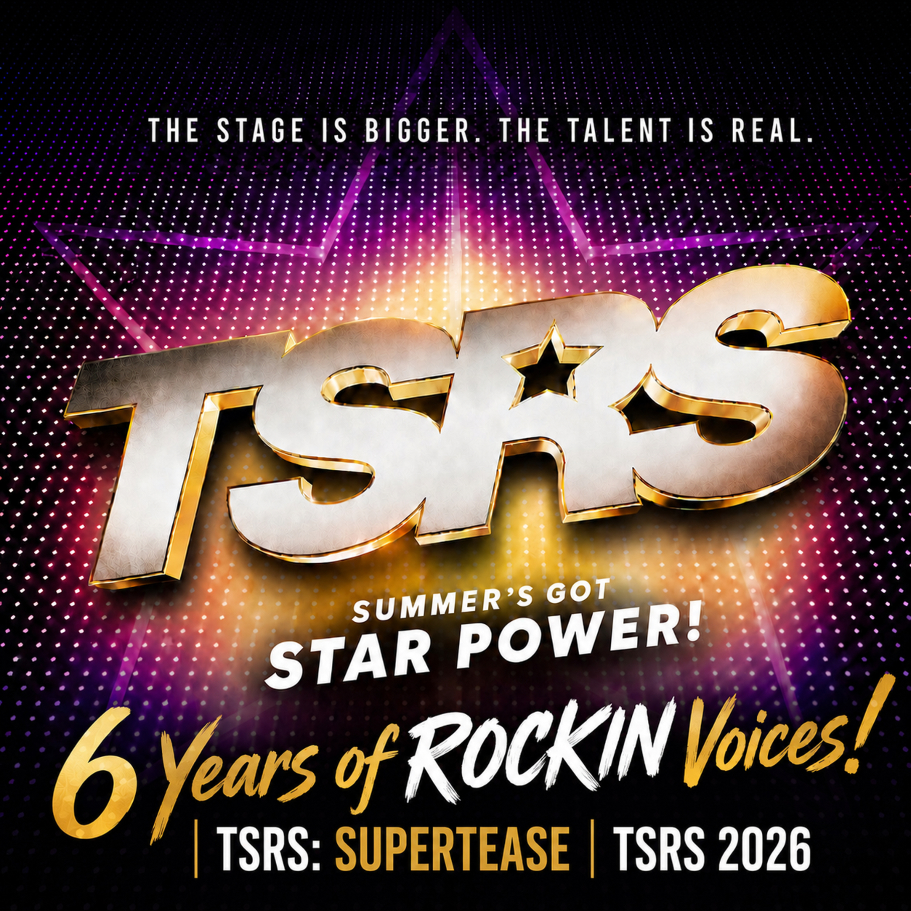 6 Years of Rockin’ Voices | SuperTease | TSRS 2026 episode artwork