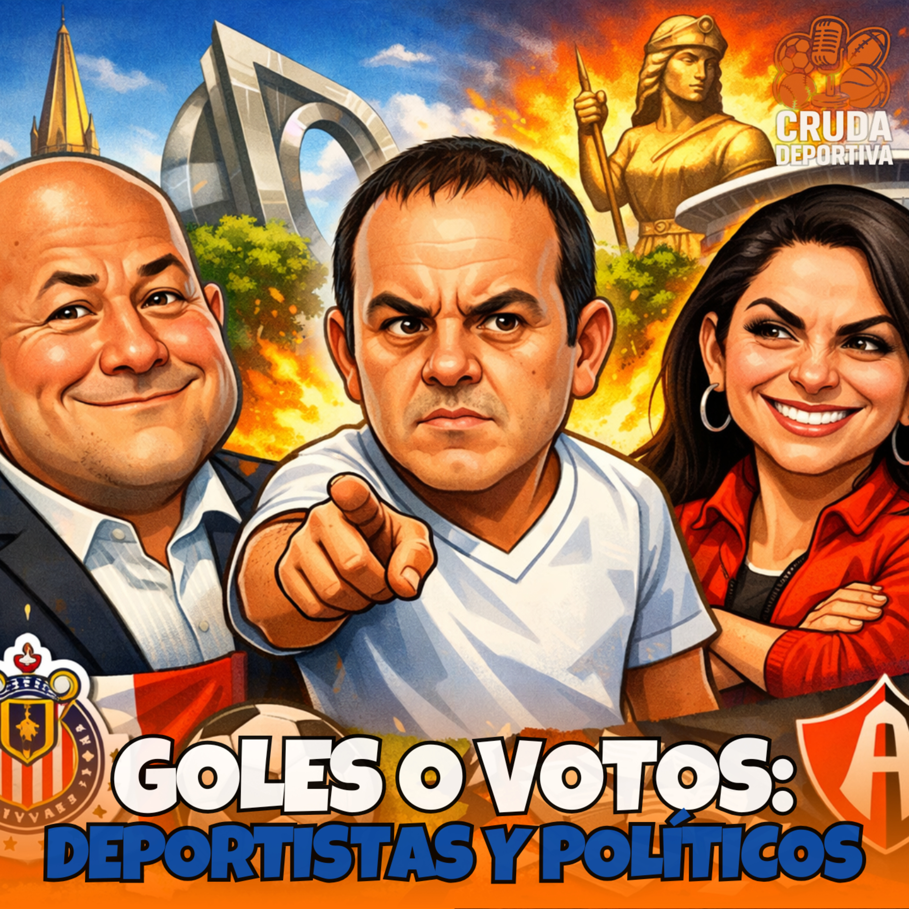 ¿Goles o Votos? La cruda realidad de los deportistas en la política. episode artwork