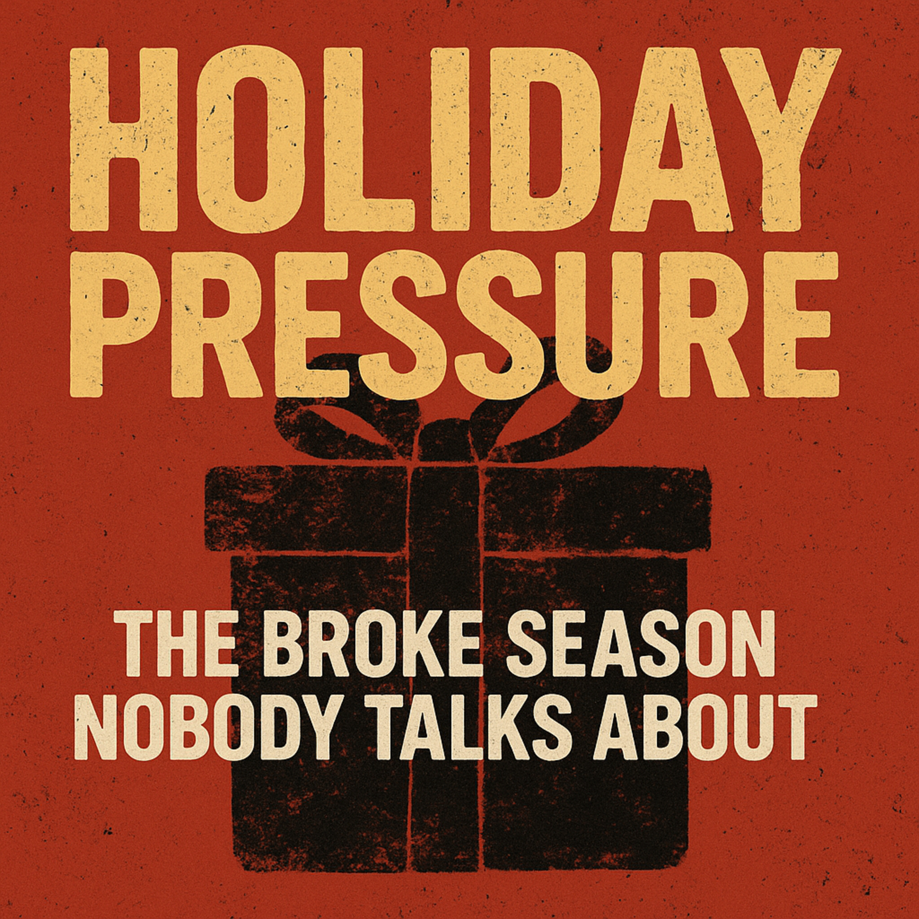 Episode 10: Holiday Pressure. The Broke Season Nobody Talks About episode artwork