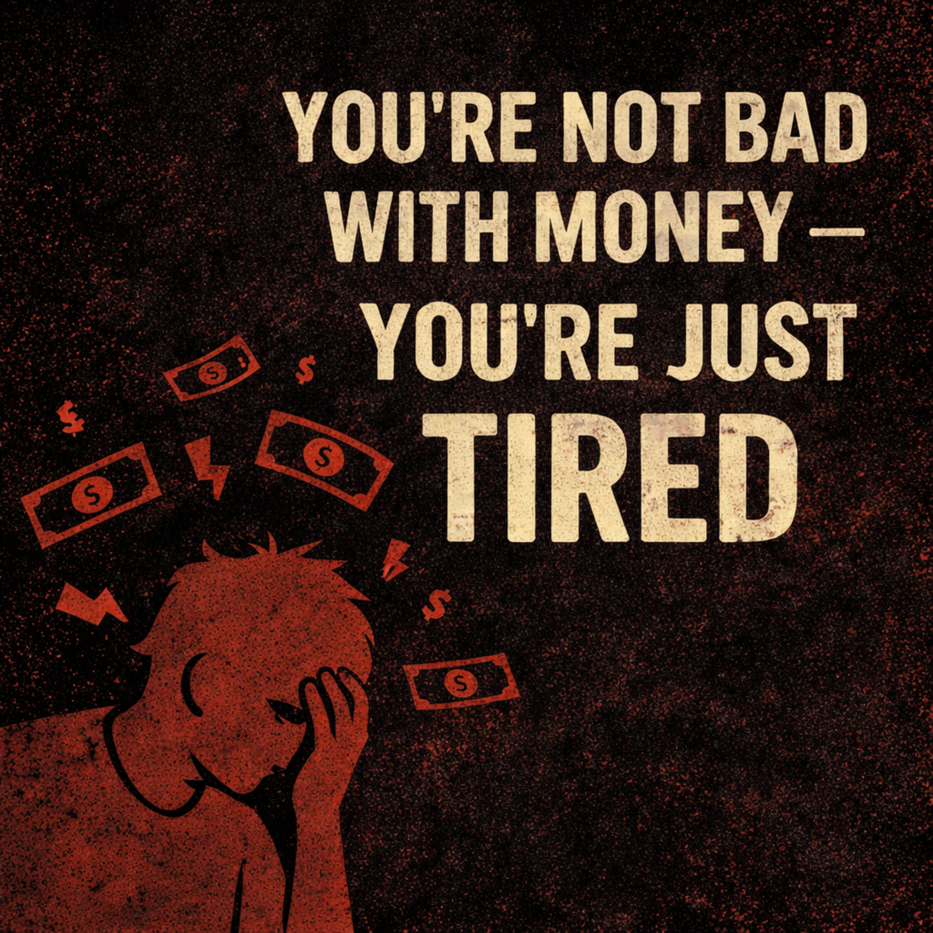 Episode 13: You're Not Bad With Money. You're Just Tired. episode artwork