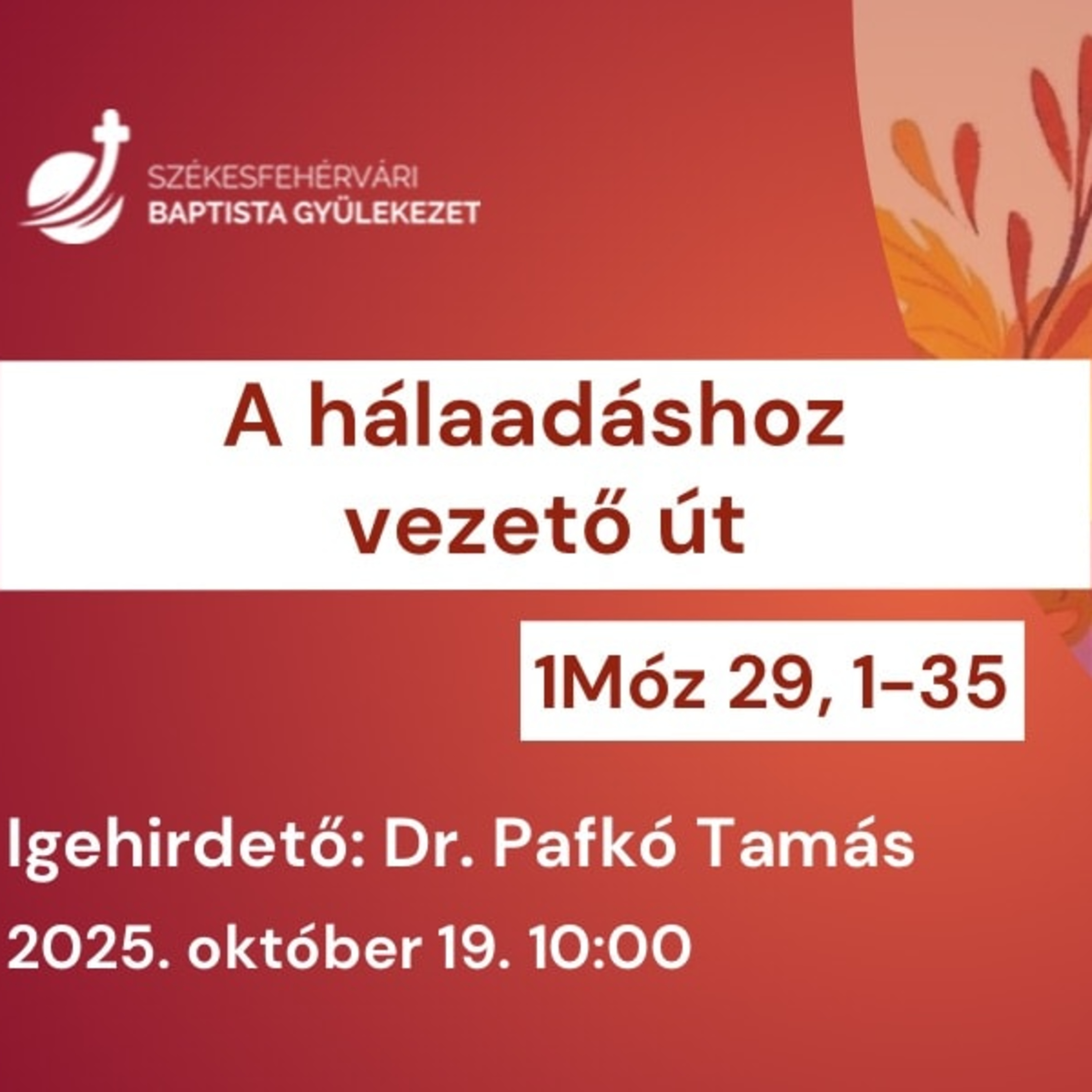Hálaadáshoz vezető út episode artwork