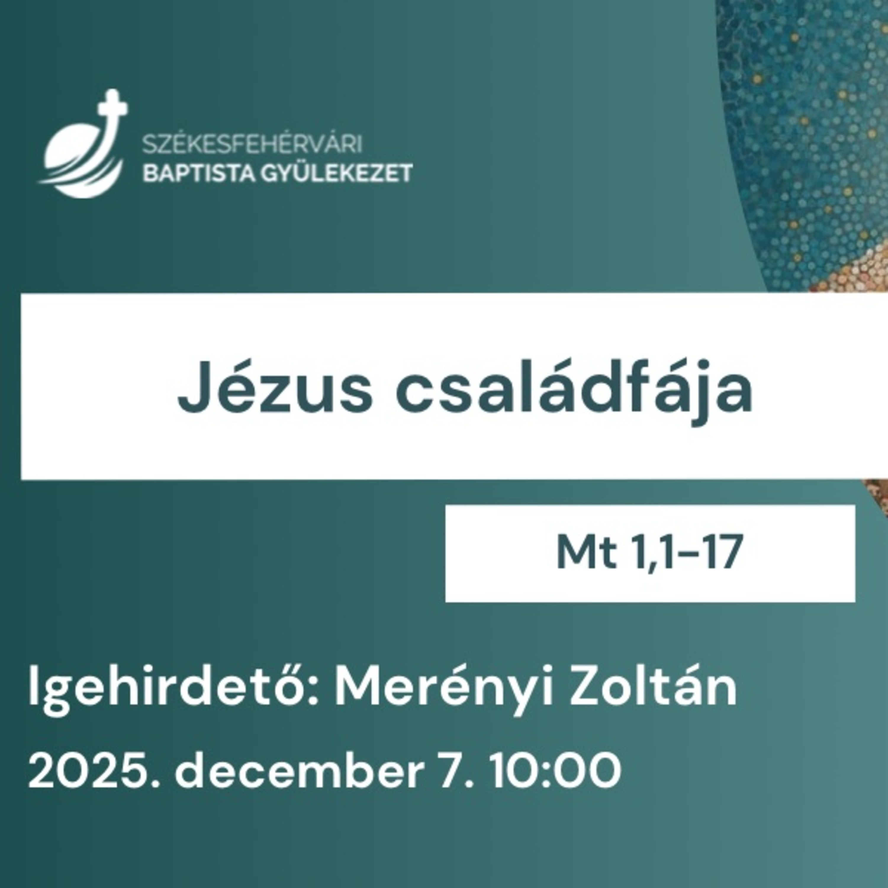 Jézus családfája episode artwork