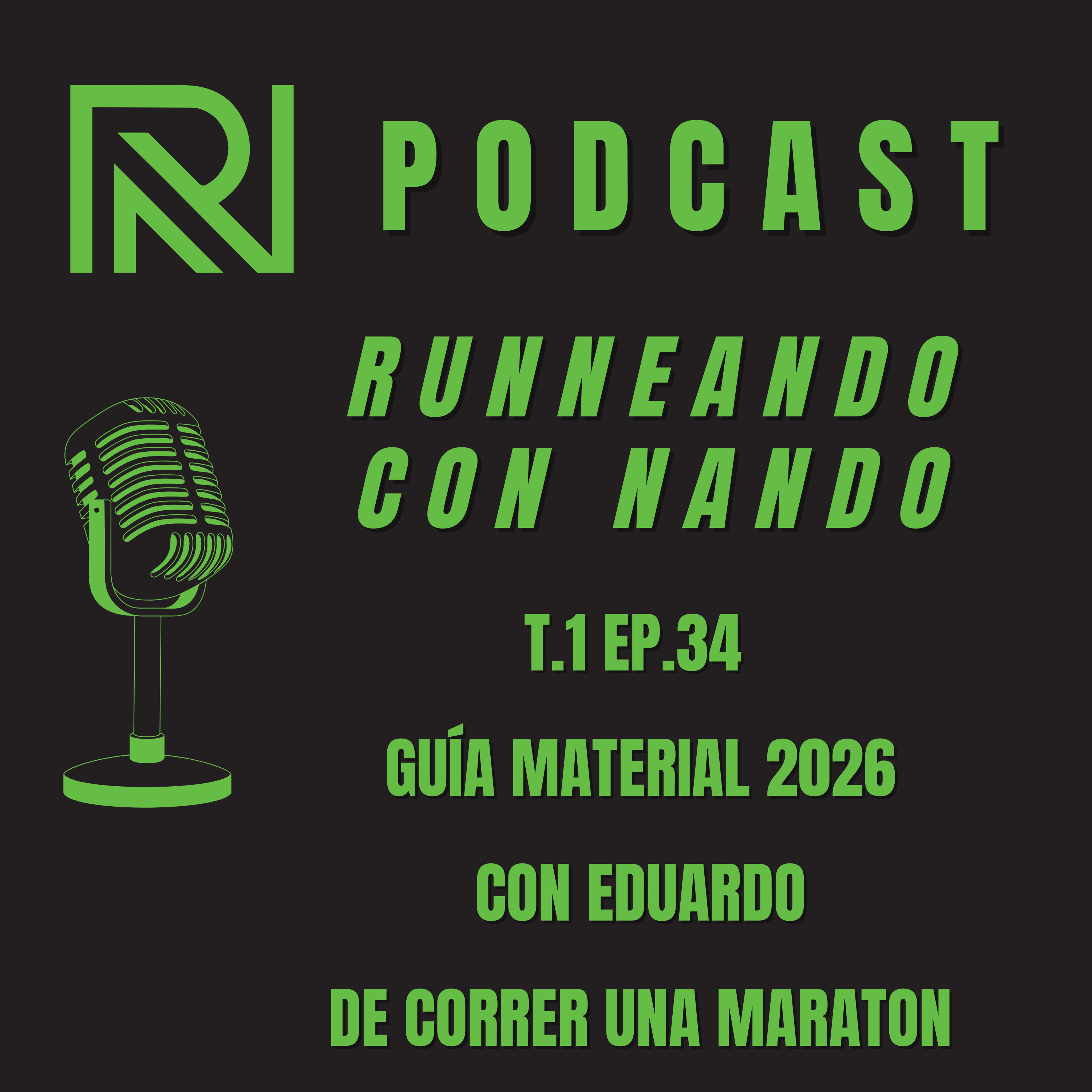 #34 Con Eduardo de Correr una maratón: ¿Qué material de running necesitas realmente? episode artwork
