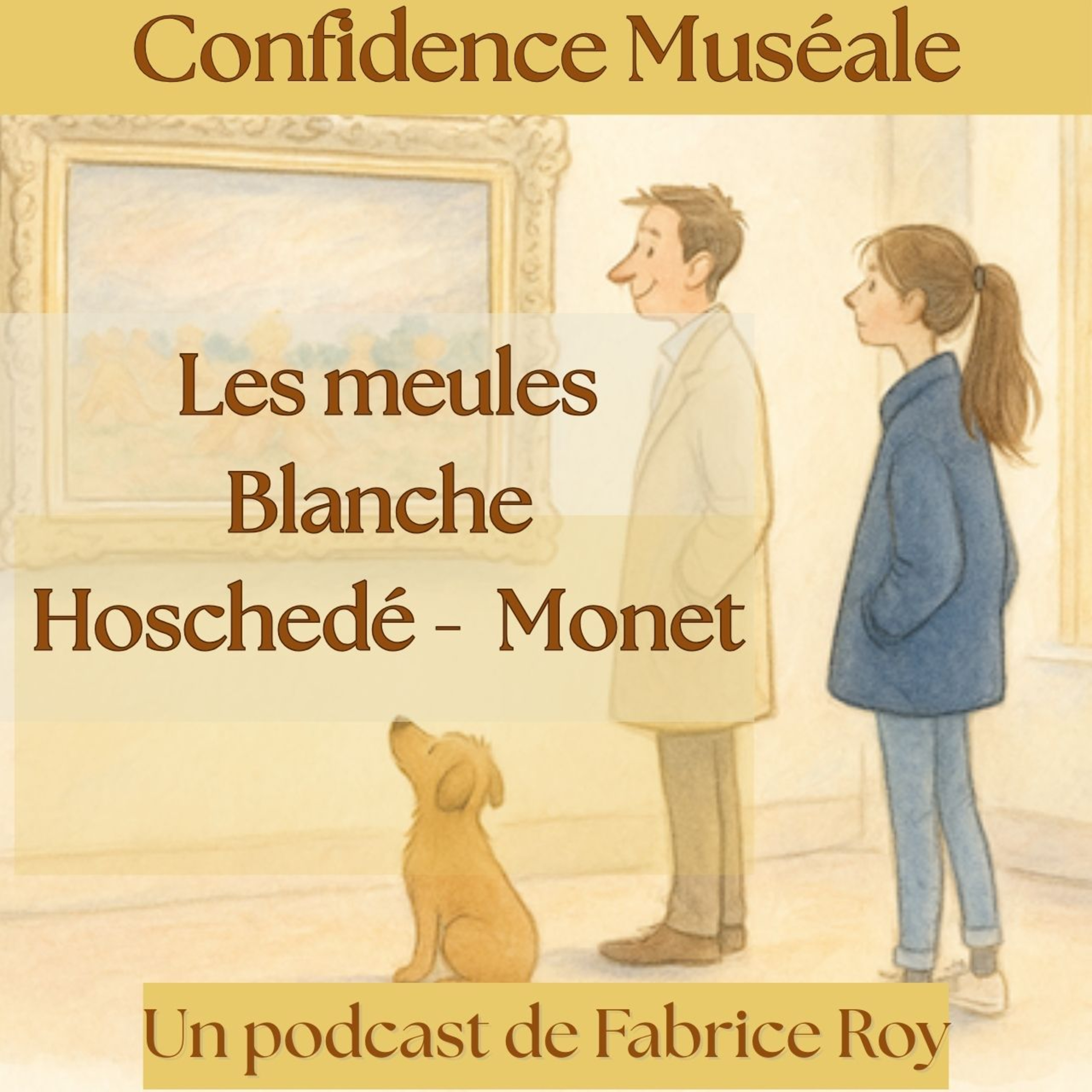 Champs dorés: "Les Meules". Blanche Hoschedé-Monet