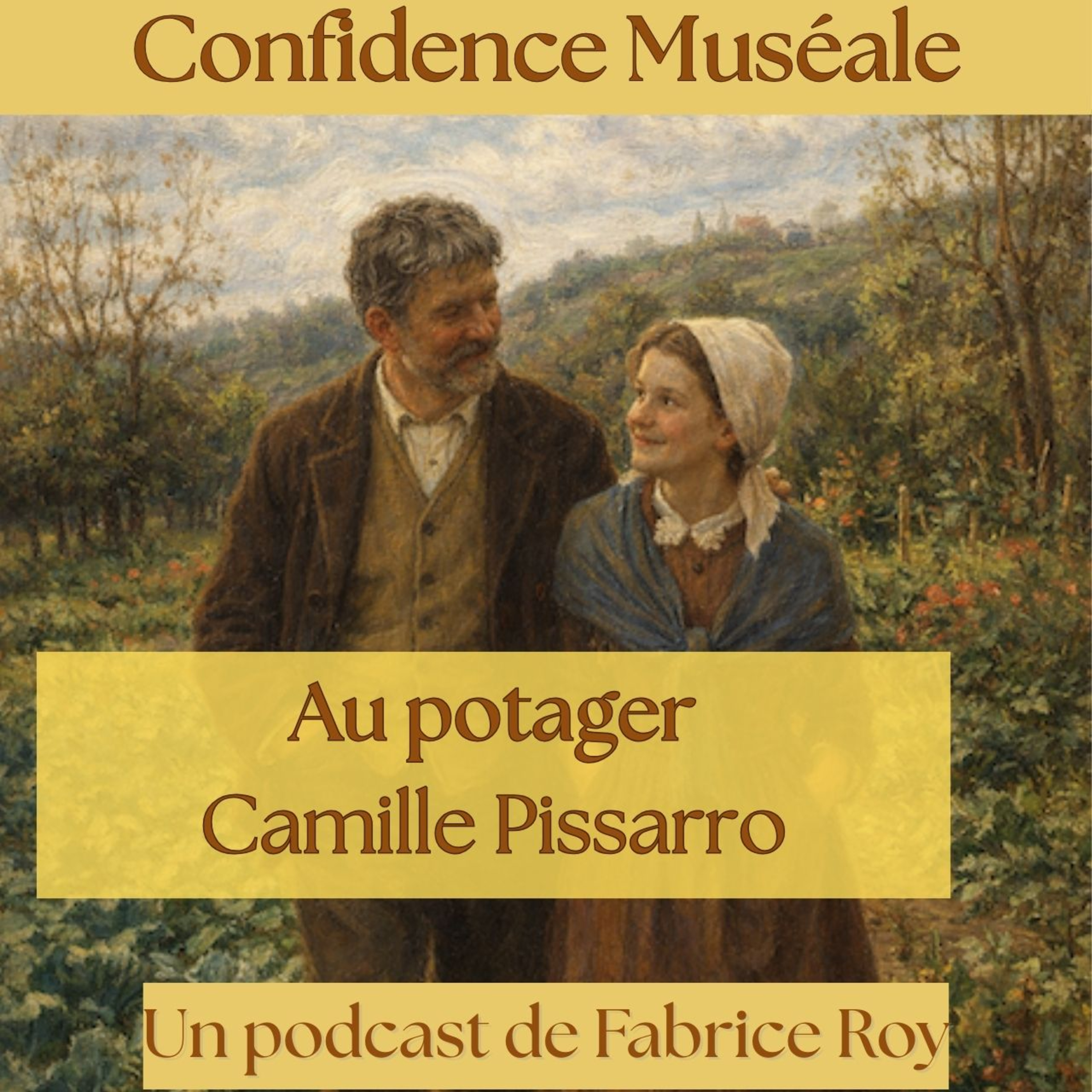 Au potager - Camille Pissarro - 1881