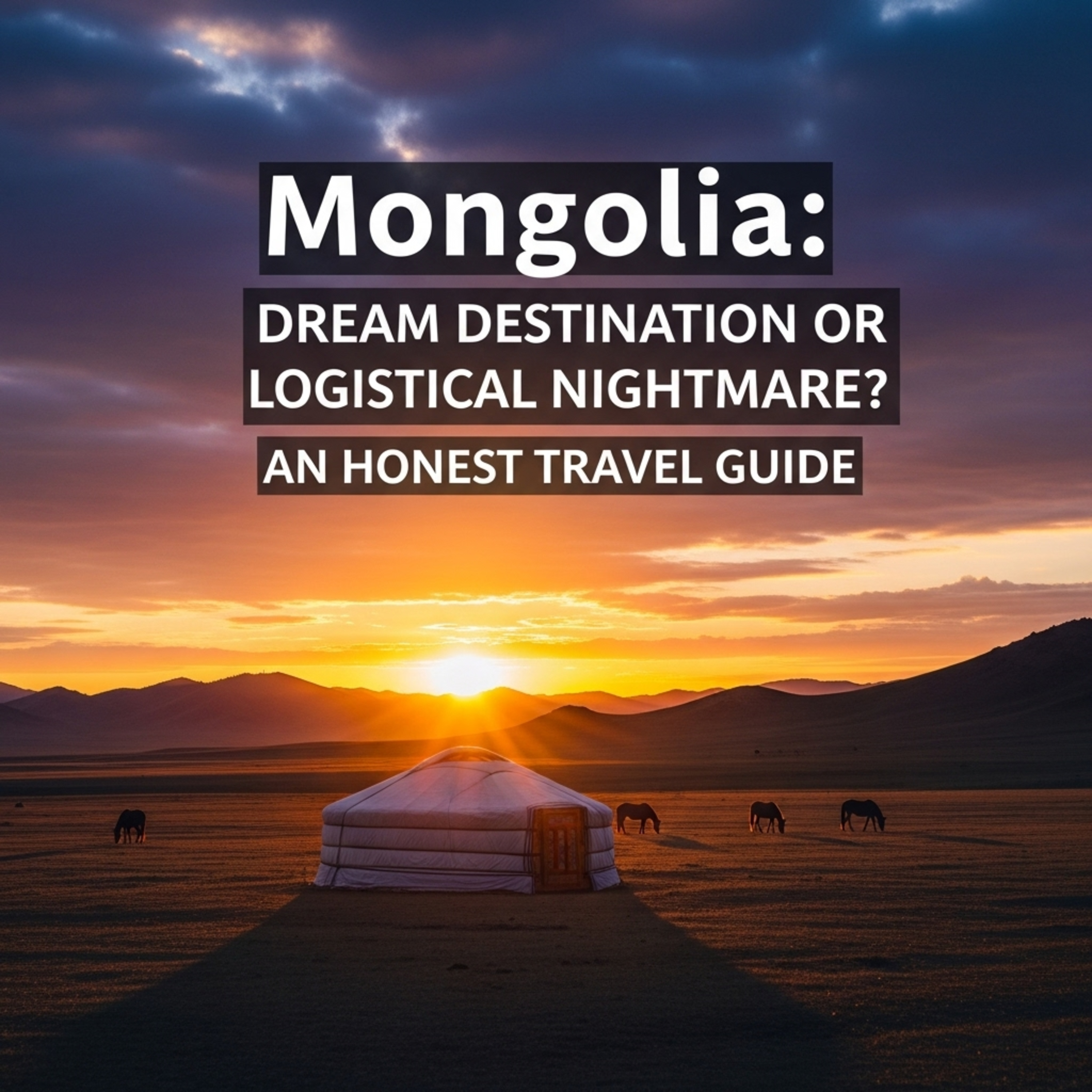 Mongolia: Dream Destination or Logistical Nightmare? An Honest Travel Guide episode artwork