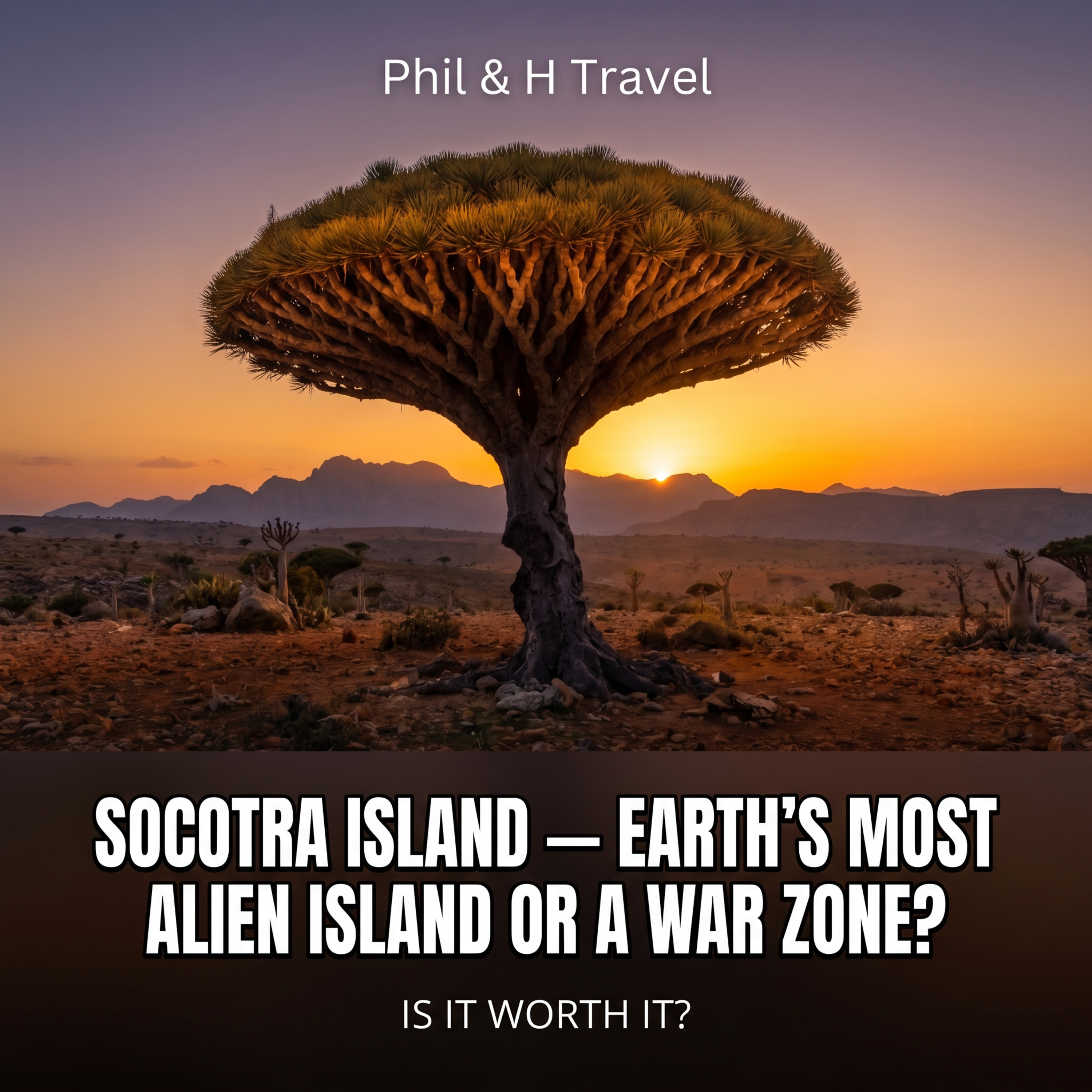 Socotra Island — Earth's Most Alien Island or a War Zone? Worth It? episode artwork