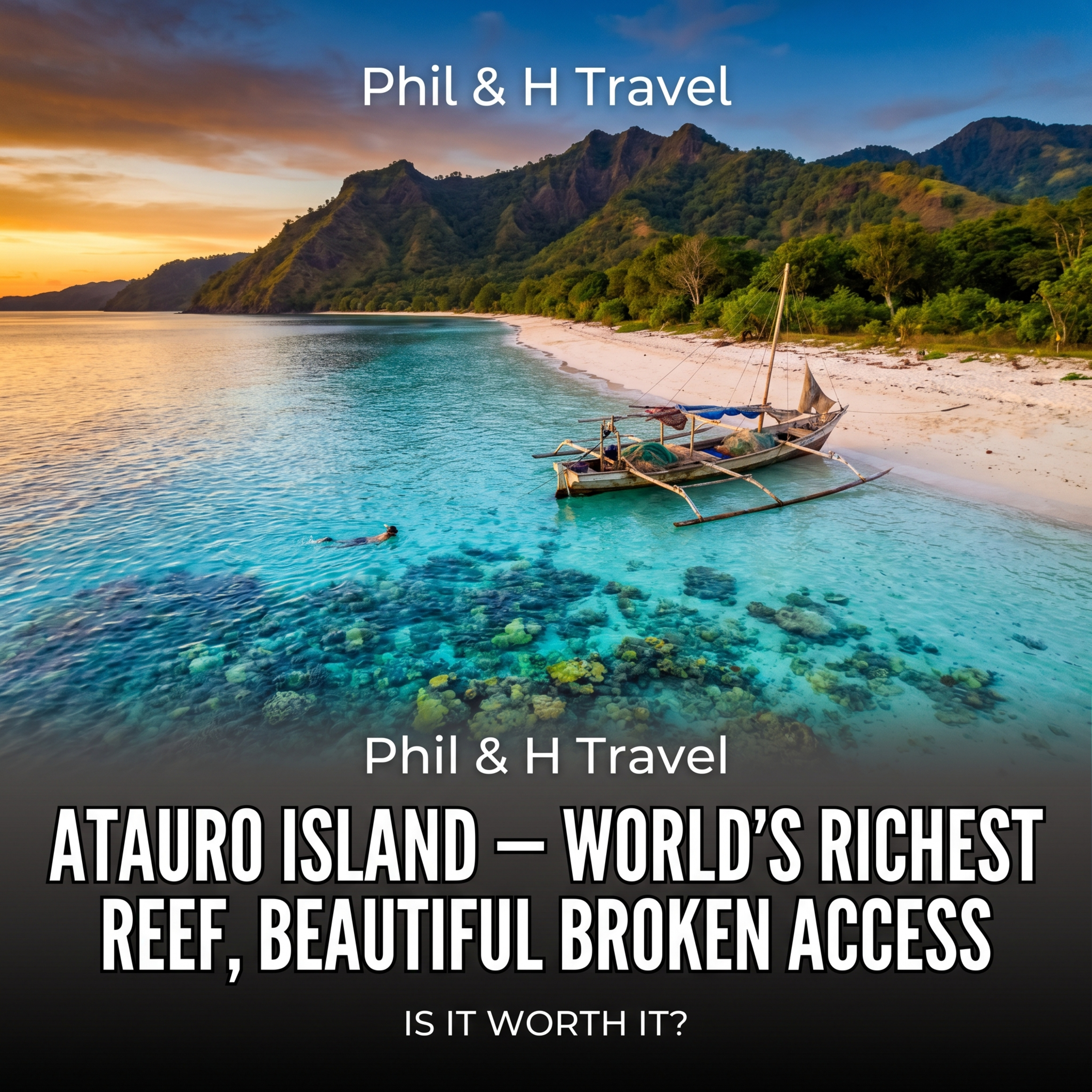 Atauro Island — World's Richest Reef, Beautiful Broken Access — Worth It?