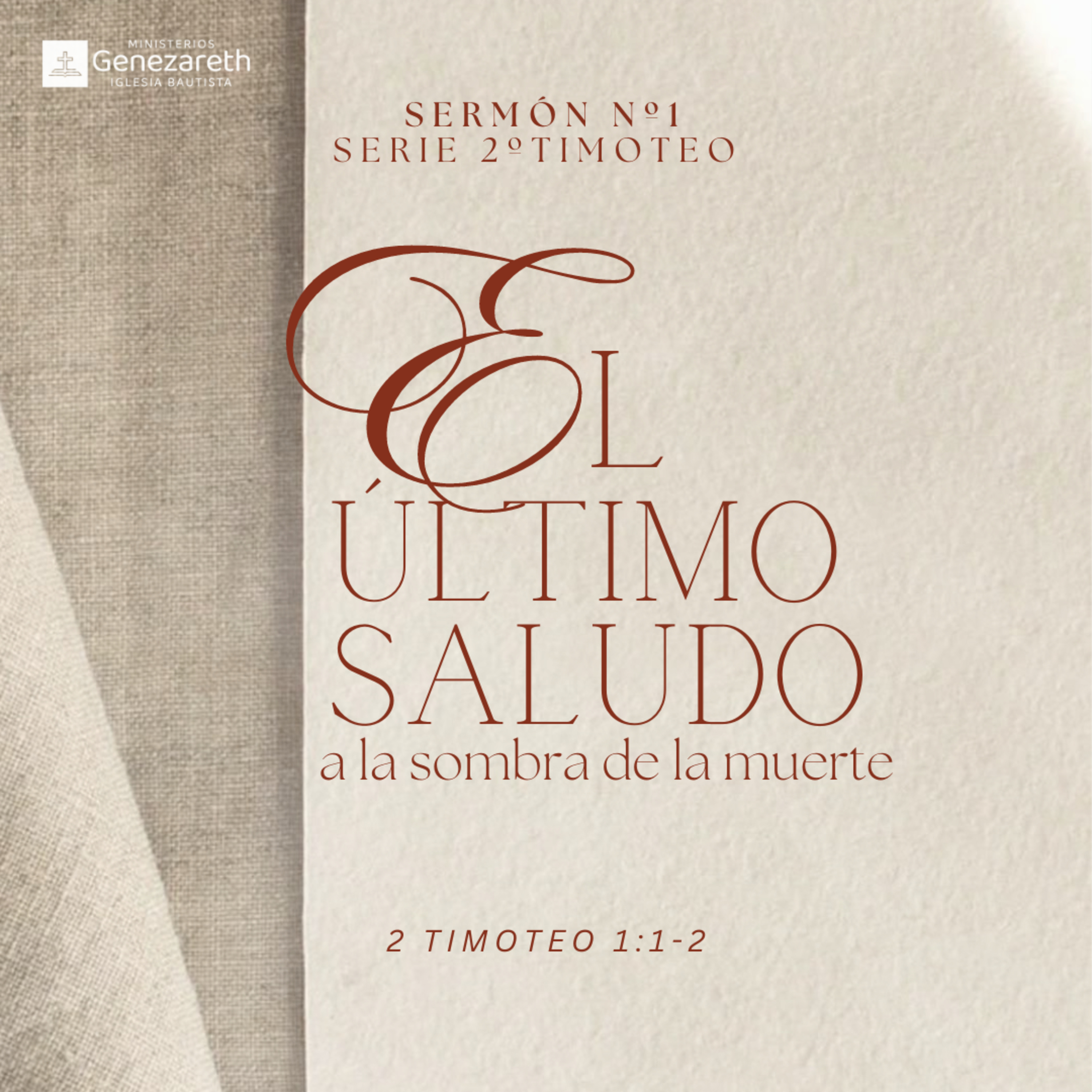 El último saludo a la sombra de la muerte | 2 Timoteo 1:1-2 episode artwork