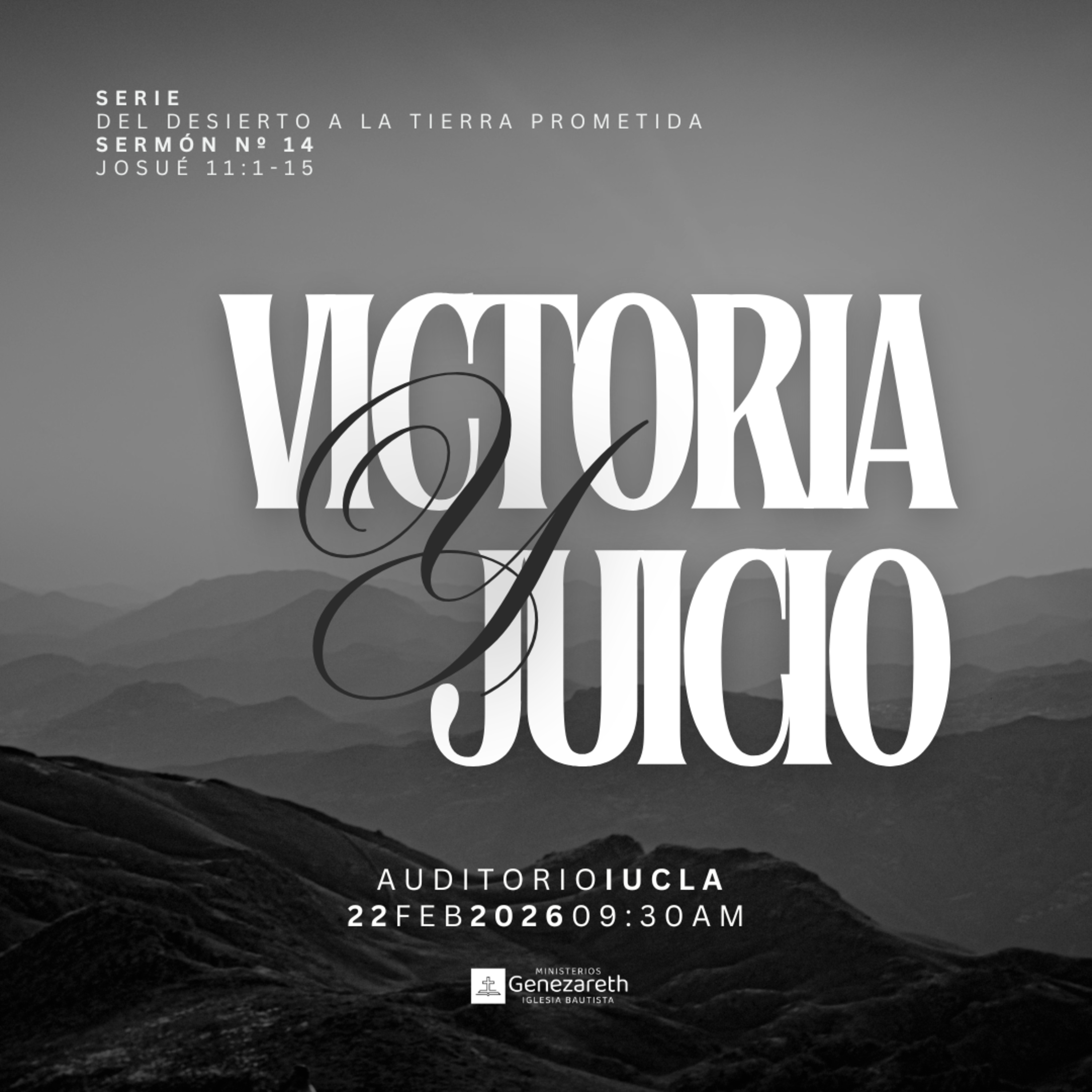 Victoria y juicio | Josué 11:1-15  episode artwork
