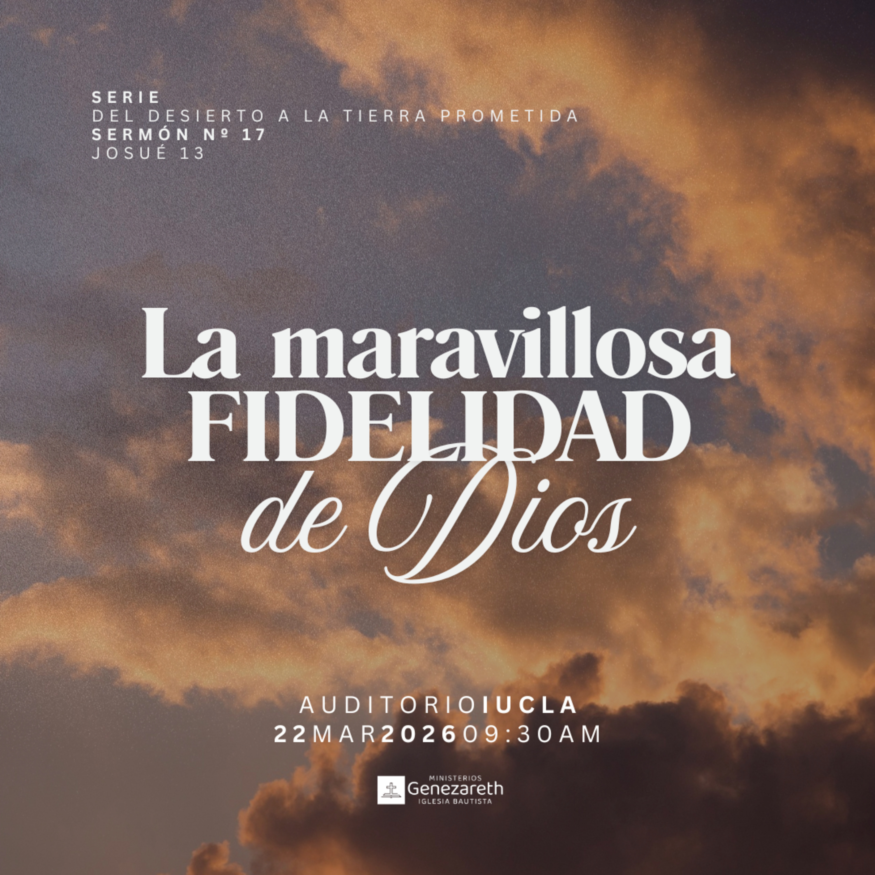 La maravillosa fidelidad de Dios | Josué 13  episode artwork