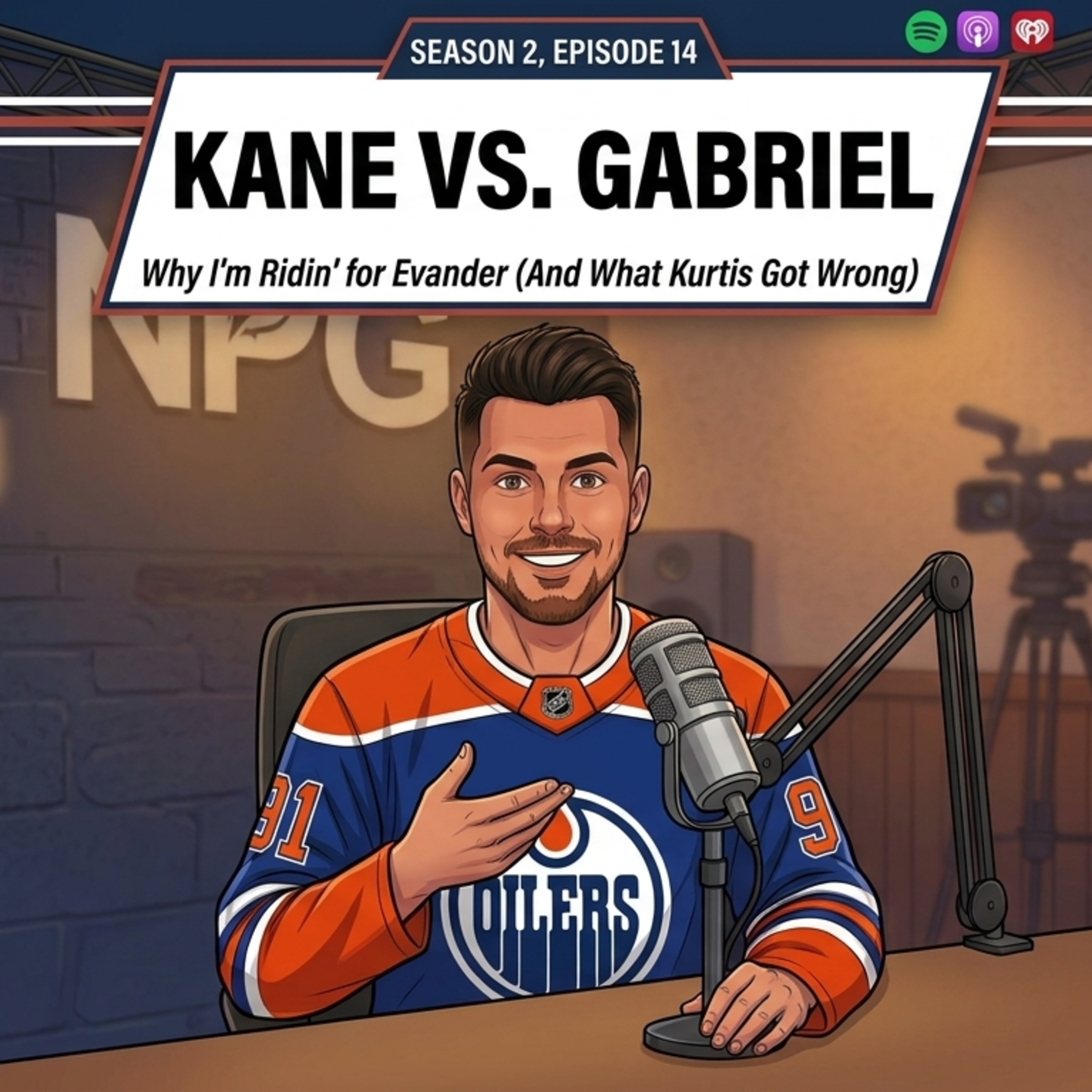 Why Kurtis Gabriel is WRONG About Evander Kane | Hellebuyck, Larkin & Oilers News episode artwork