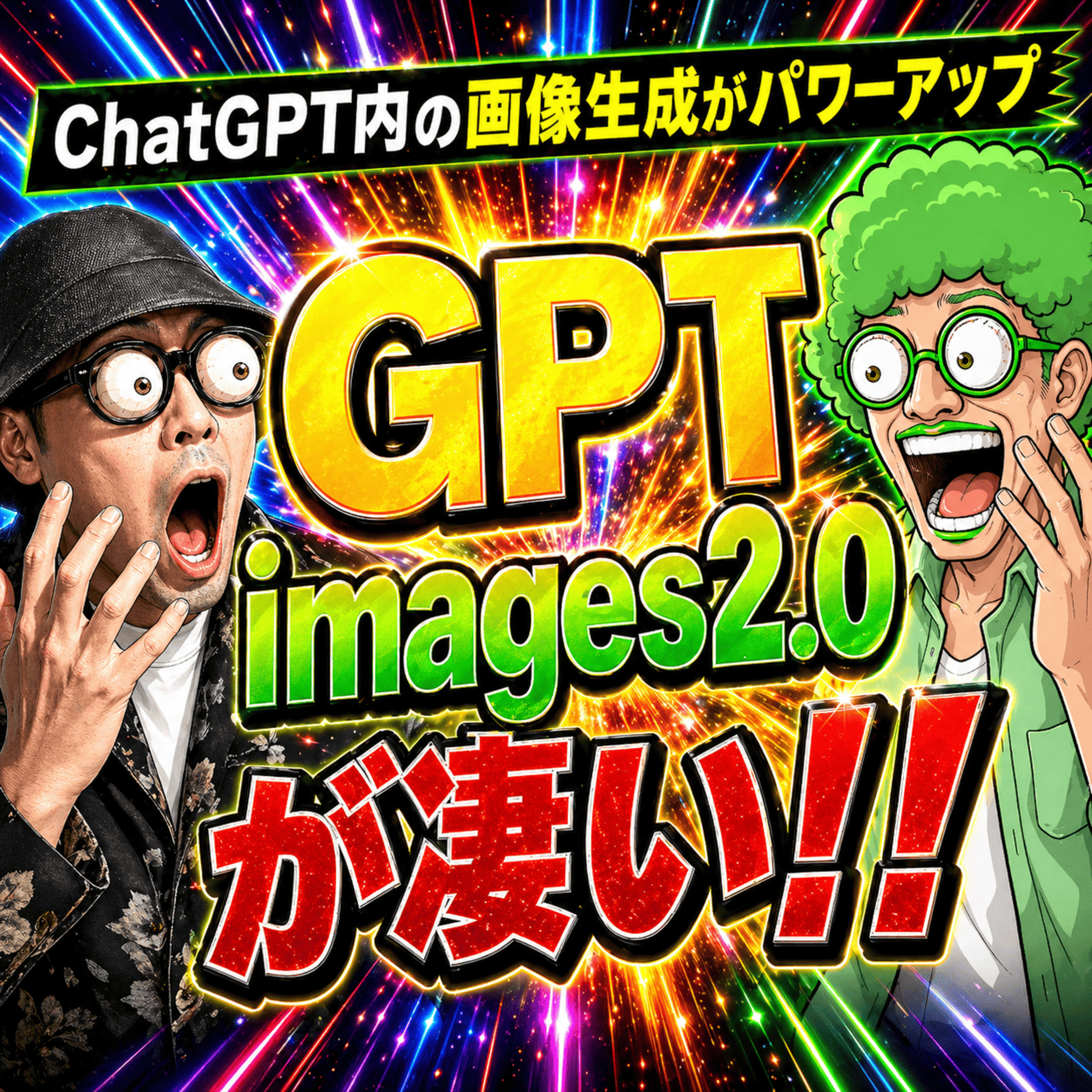 ChatGPT Images 2.0 圧倒的！/イーロン･マスクのCursor買収/政府AI源内(ep.64)