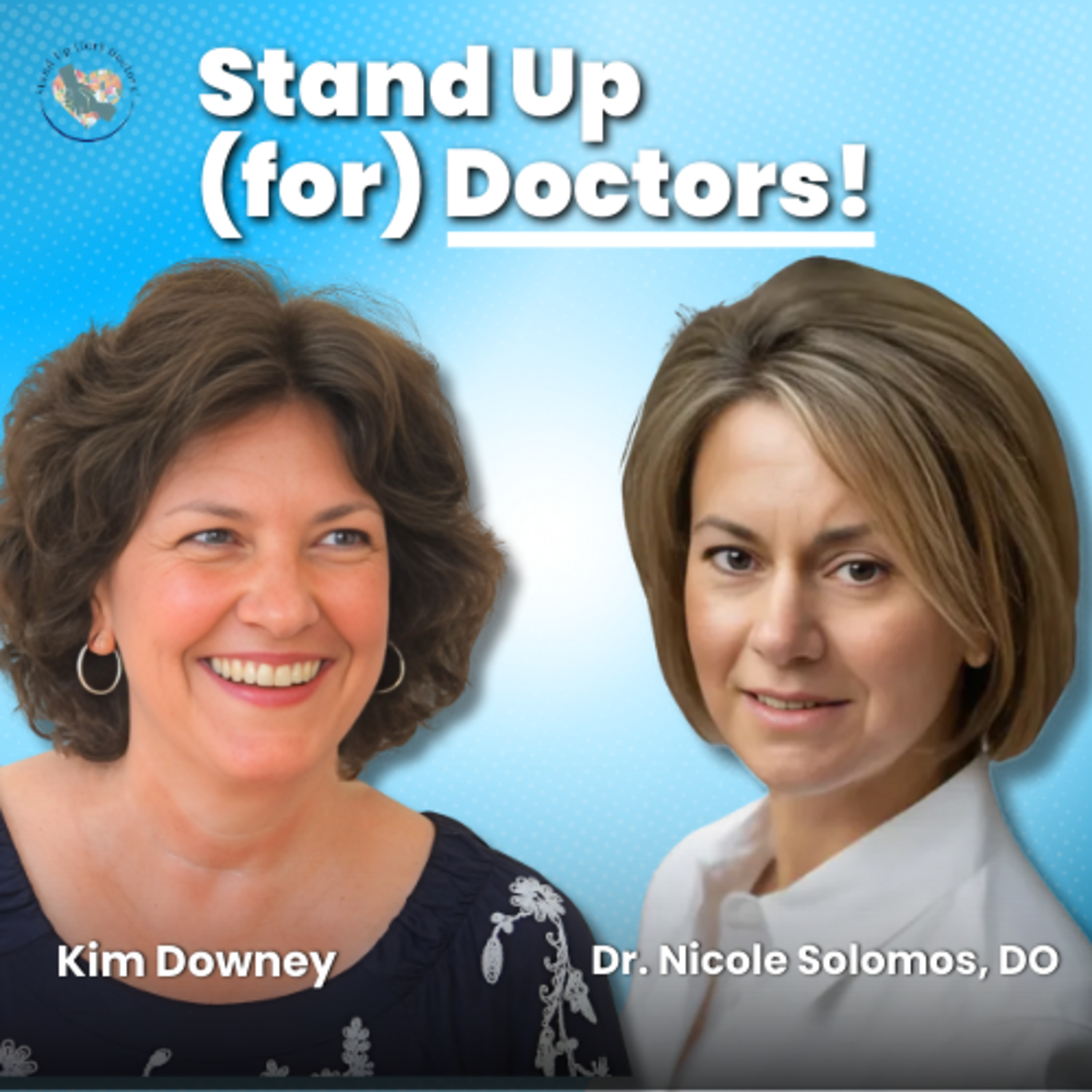Episode #4: Doctors are human too! With Dr. Nicole Solomos episode artwork