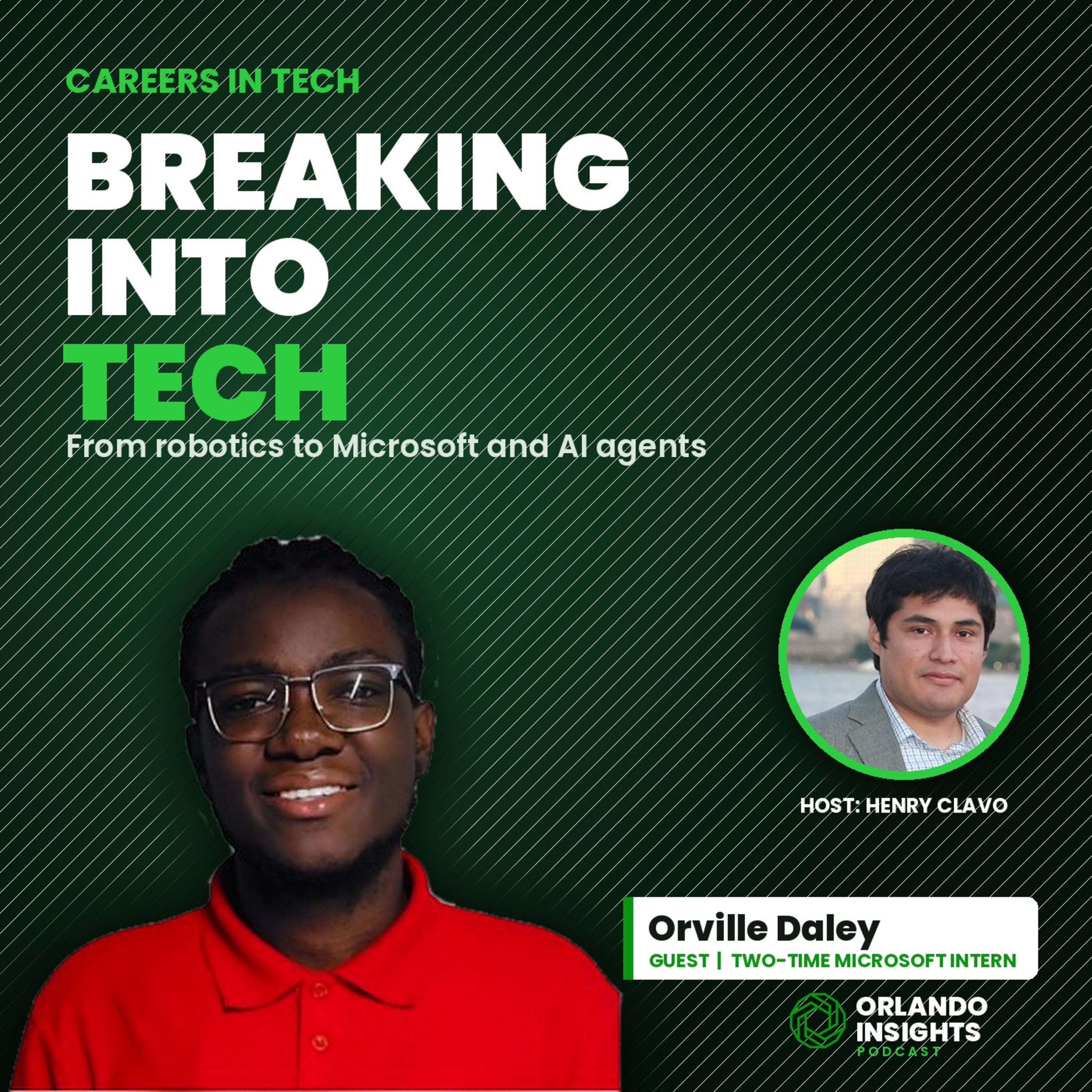 From Robotics to Microsoft: Breaking Into Tech | Orville Daley