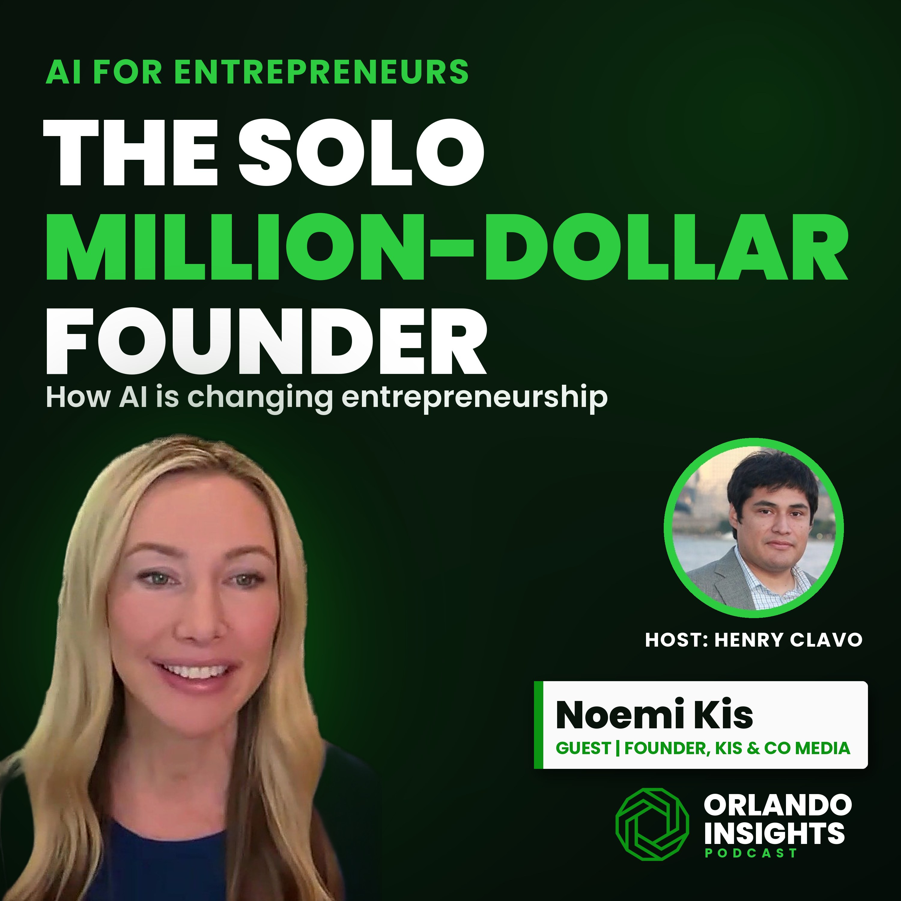AI for Entrepreneurs: The Solo Million-Dollar Founder | Noemi Kis