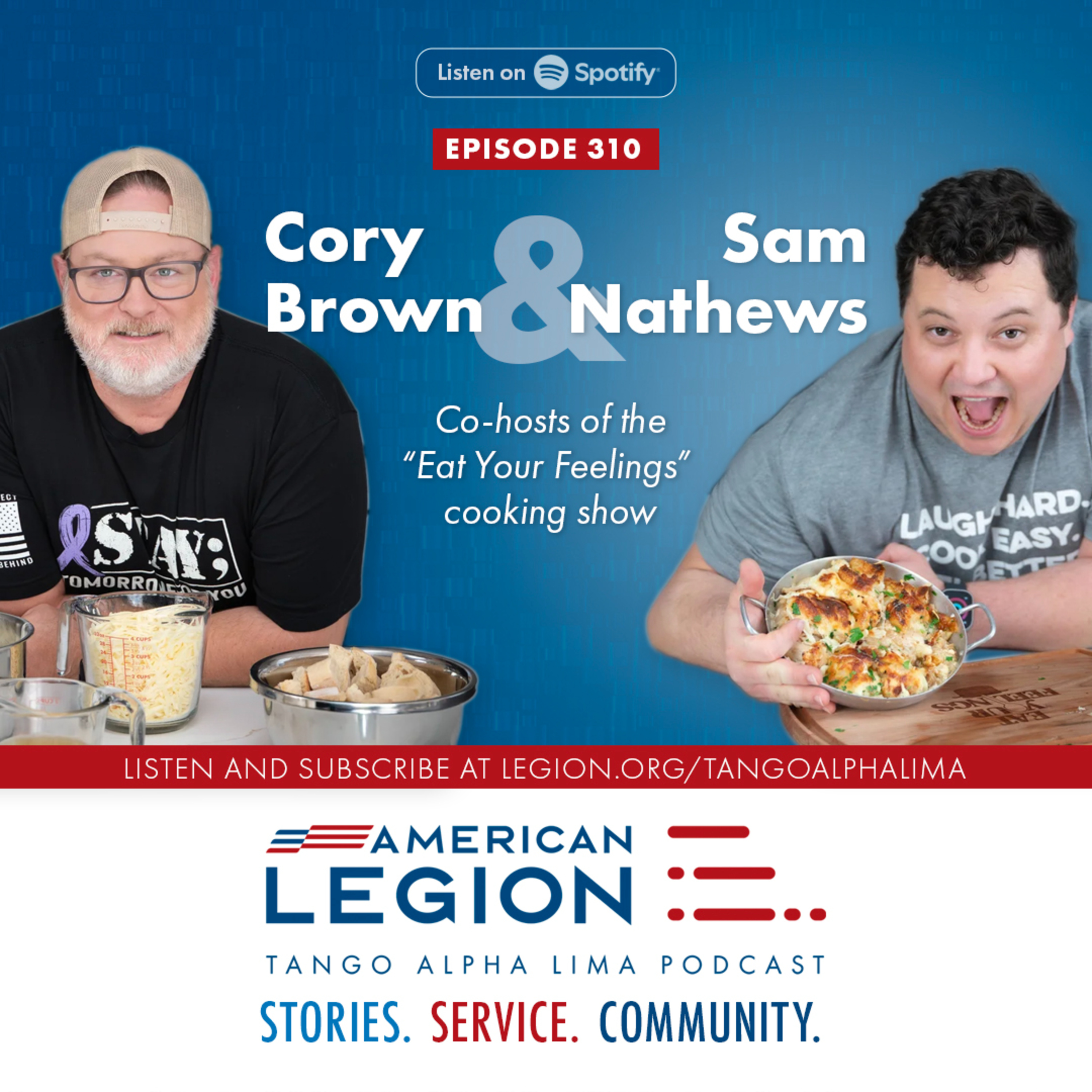 "Eat Your Feelings:" How YouTube cooking show opens the door to veterans' hard conversations  episode artwork