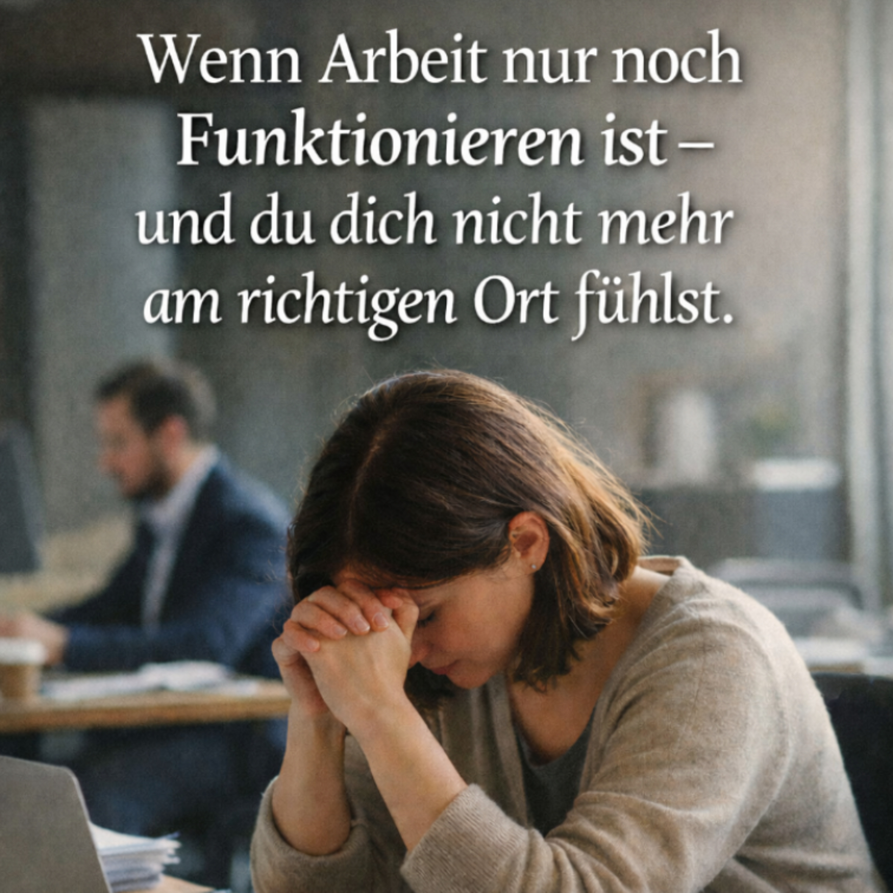 Wenn Arbeit nur noch Funktionieren ist – und du dich nicht mehr am richtigen Ort fühlst episode artwork